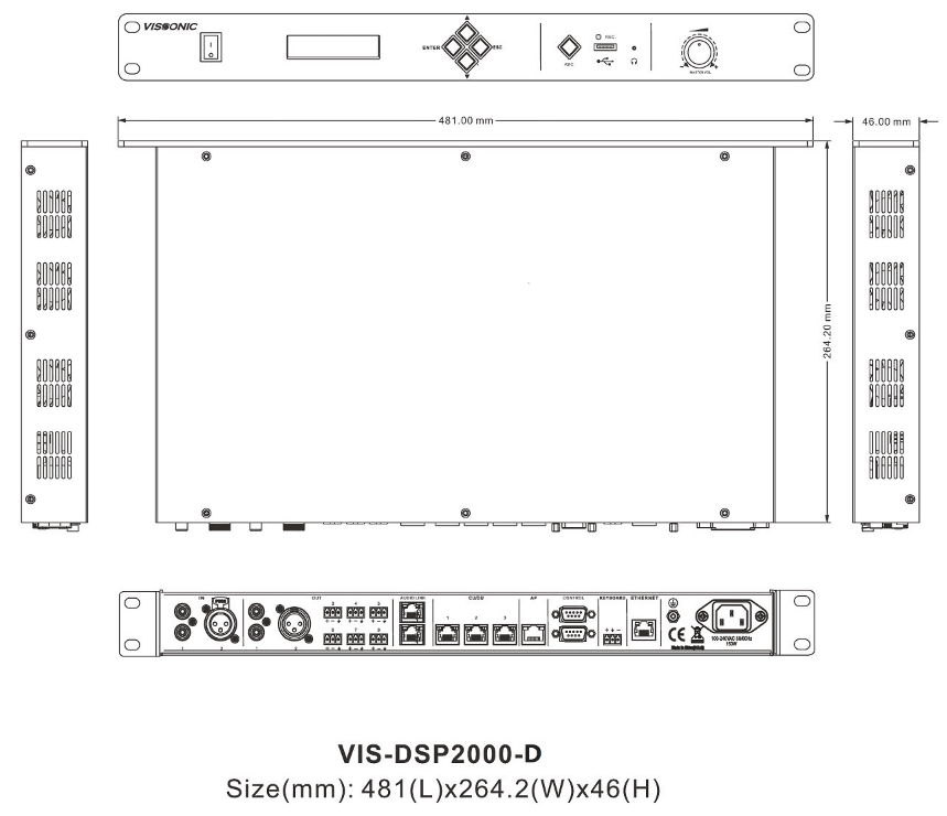 VIS-DCP2000-D وحدة تحكم 4
