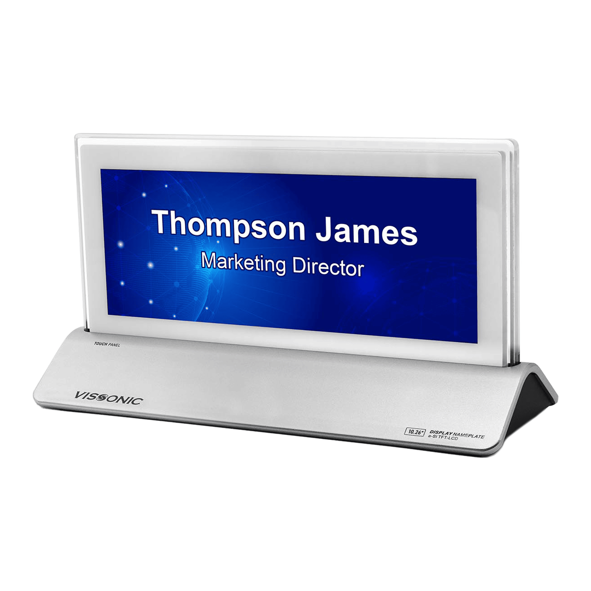 VIS-NP10T ElectronicName Plate شاشة للأسماء في المؤتمرات 4