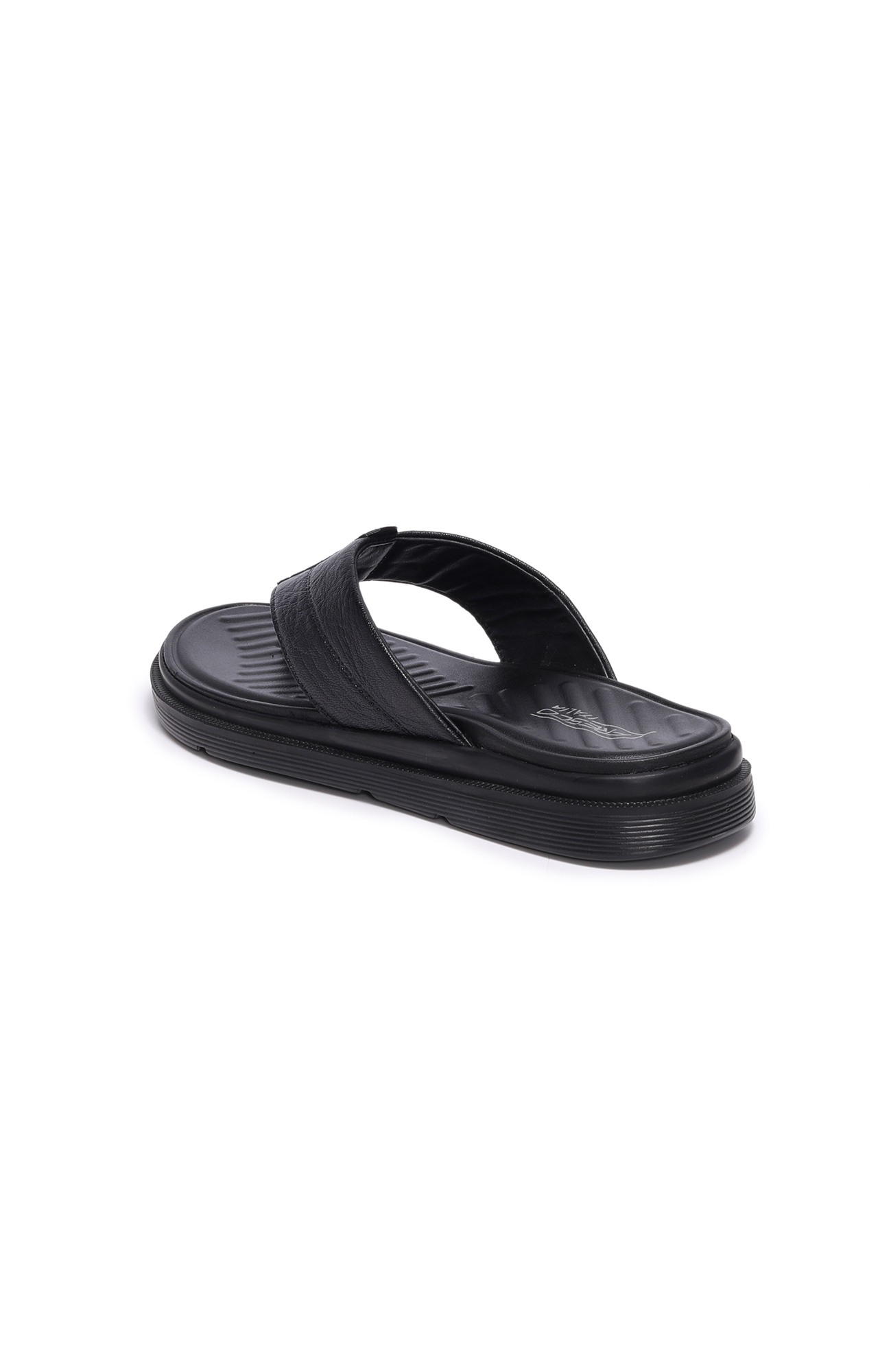 Men Black Comfort Slippers