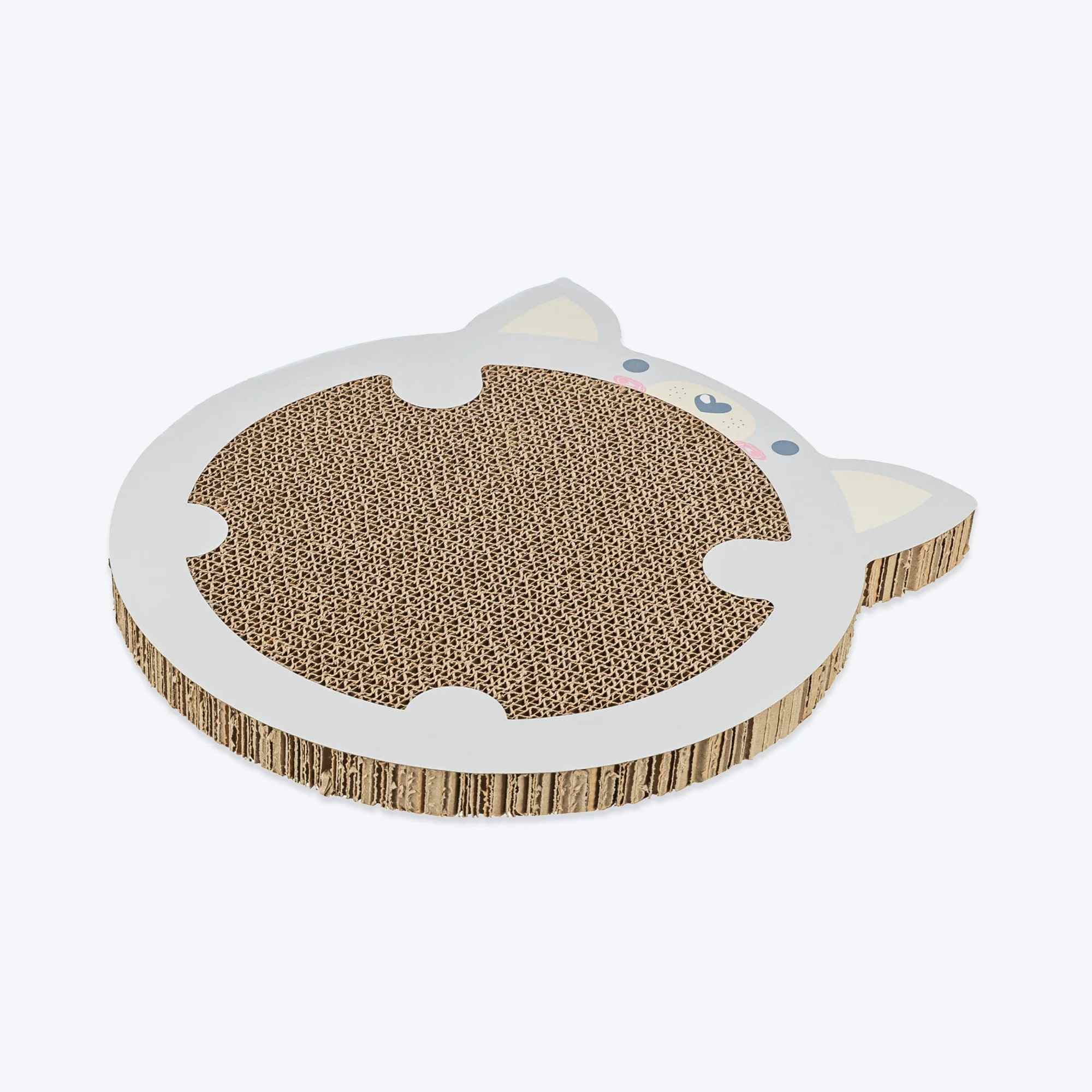 Trixie Junior Scratching Cardboard Hamster with Catnip (31×2.5×32.5 cm, Light Grey)