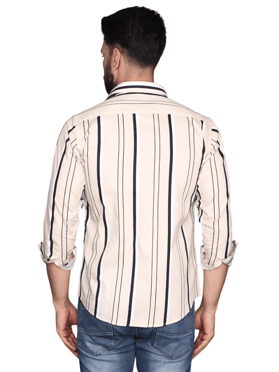 Albion Mens Cafe Beige Shirt F/S