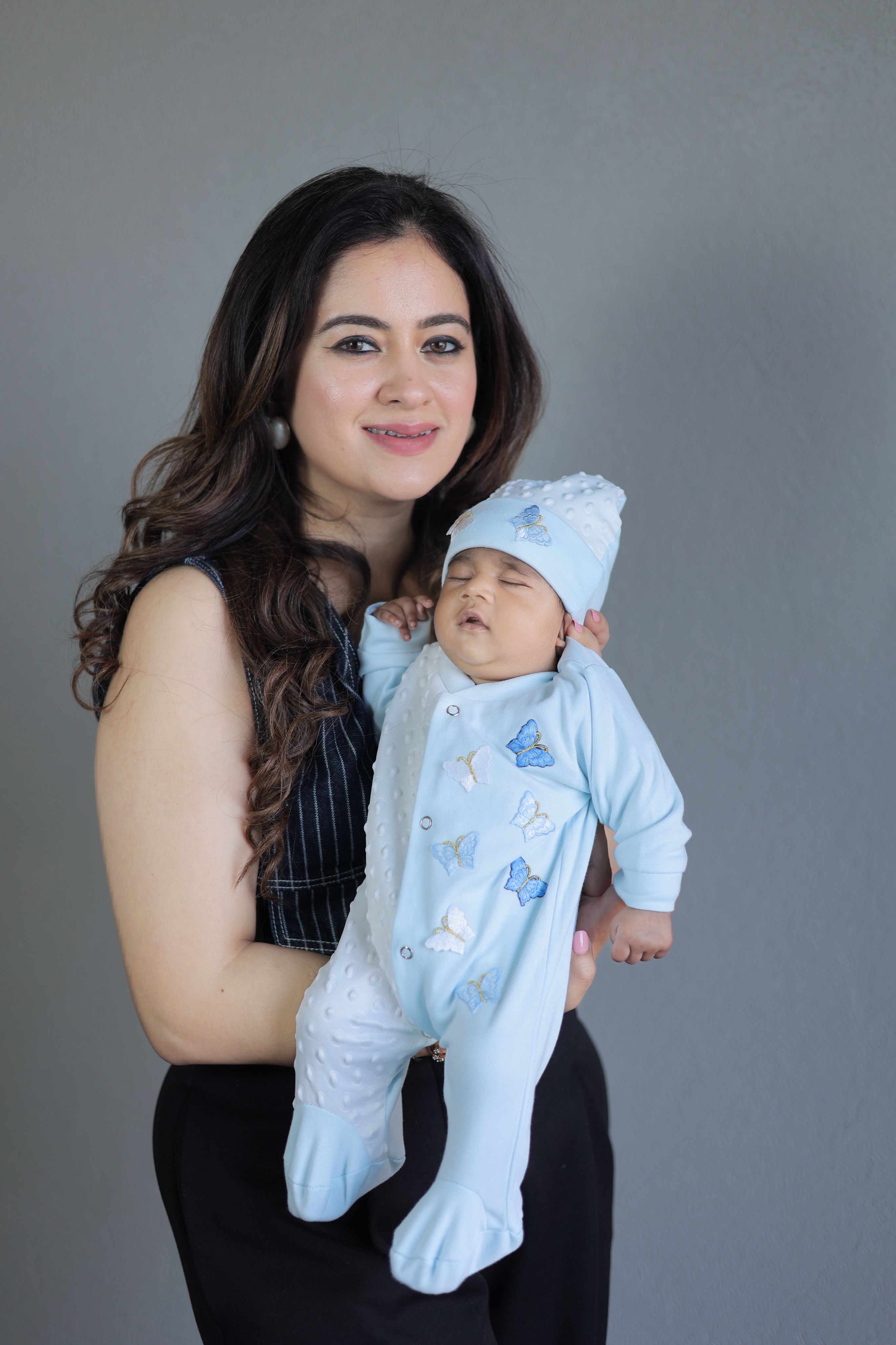 Blue Admiral Romper Set