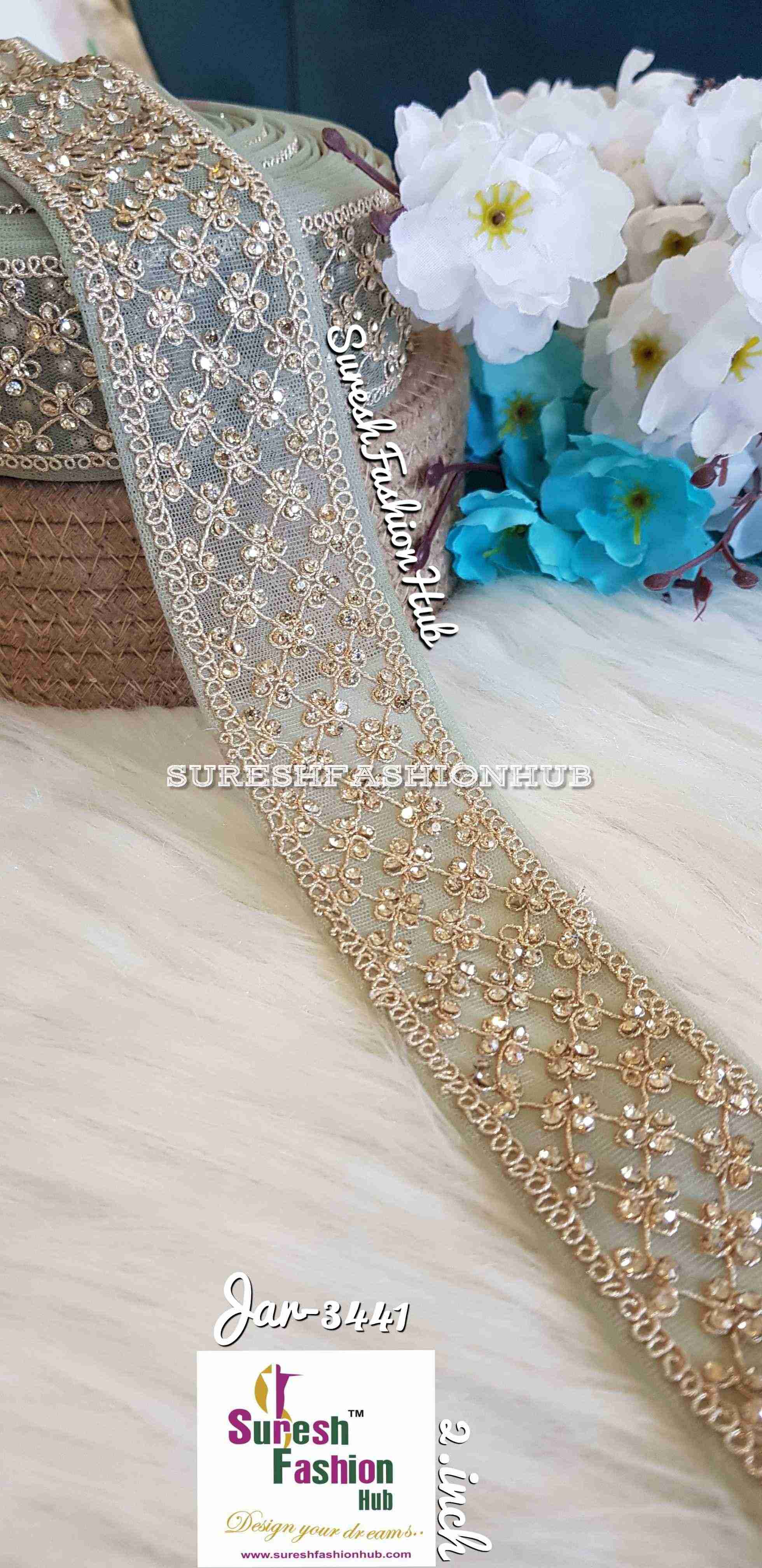 Indian Laces Embellishments Embroidery Saree Border Wholesale Silk Crafting Sewing Decorative Designer Ribbons #Blackborder  #Fancylaces #Decorativetrims #Embroideredborder #Sewingtrims #テープ #minne #lndianlaces #Sareeborder #アニー都城 #pasamanerías #pasamaneriasbordadas #Embellishments #可愛いマスク #Embroiderytrimmings #アクセサリー