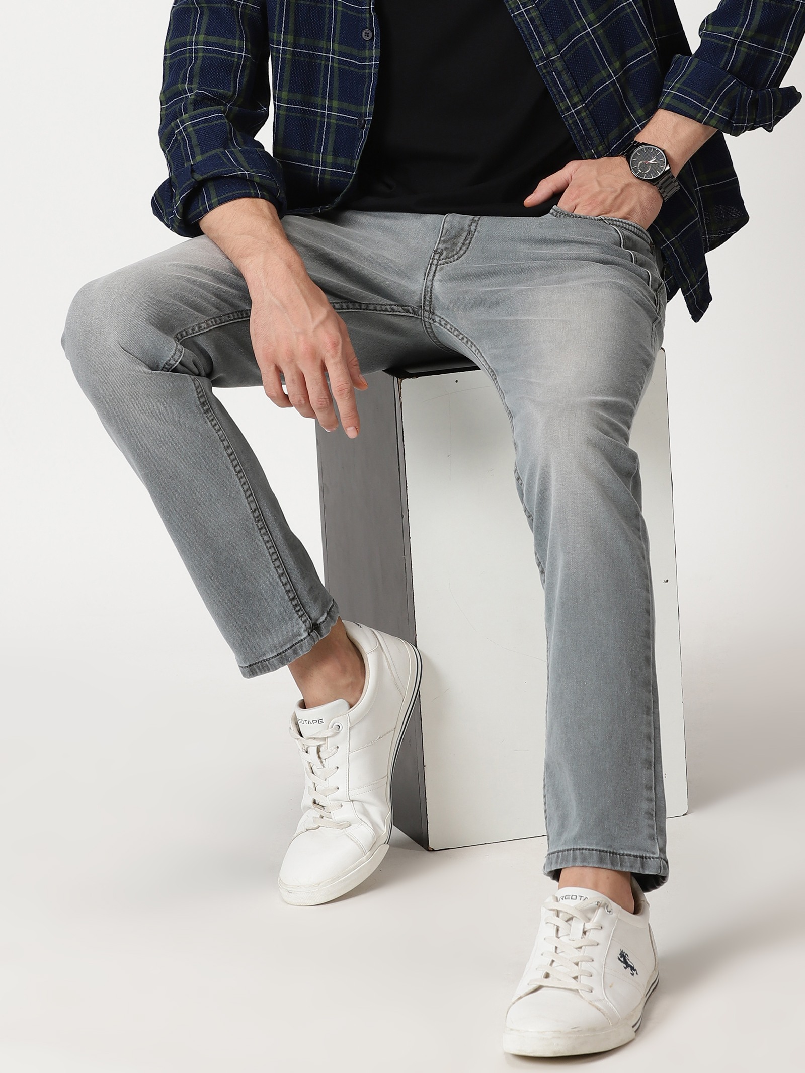 Classic Grey Denim