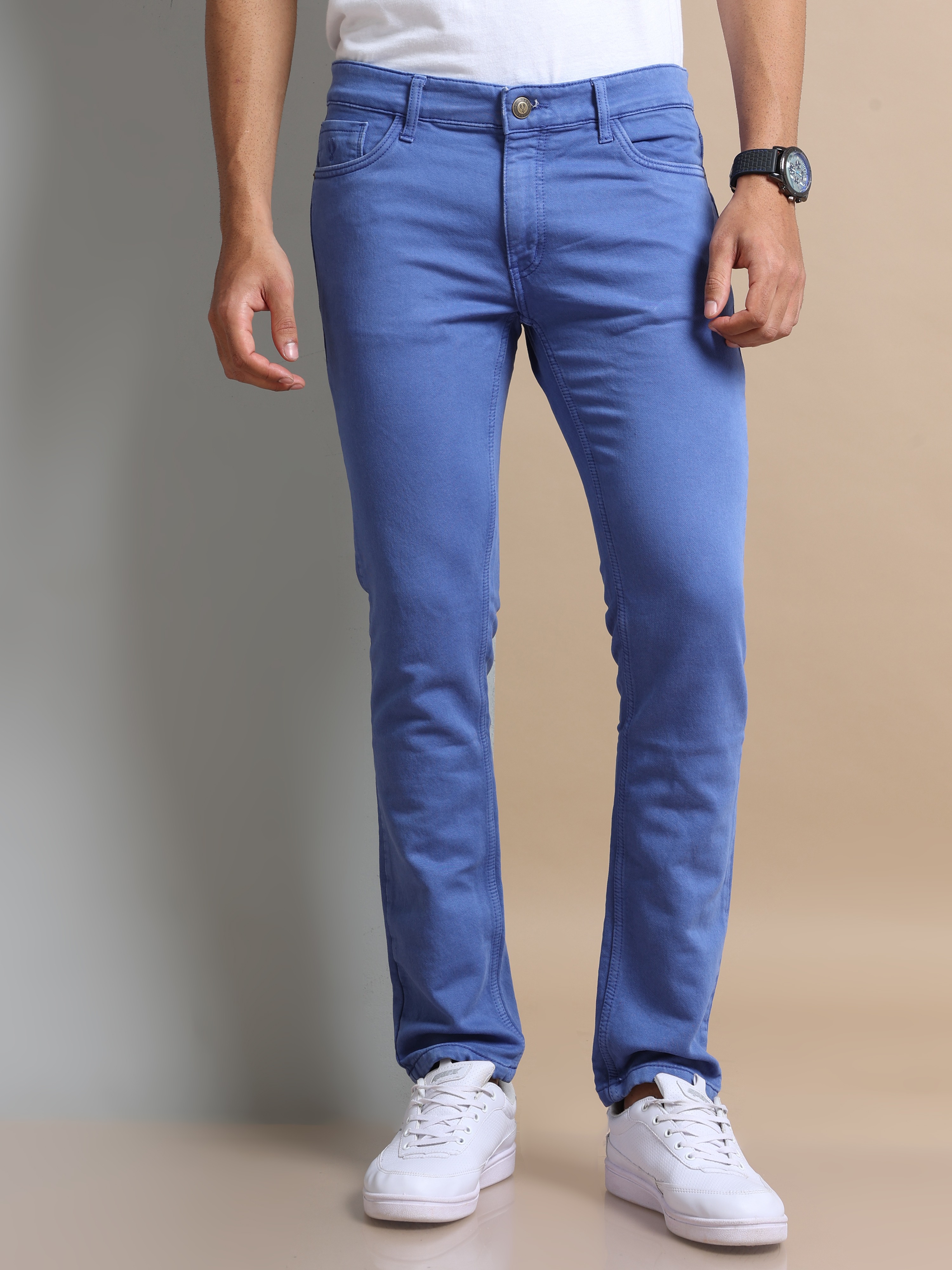 Vibrant Blue Denim