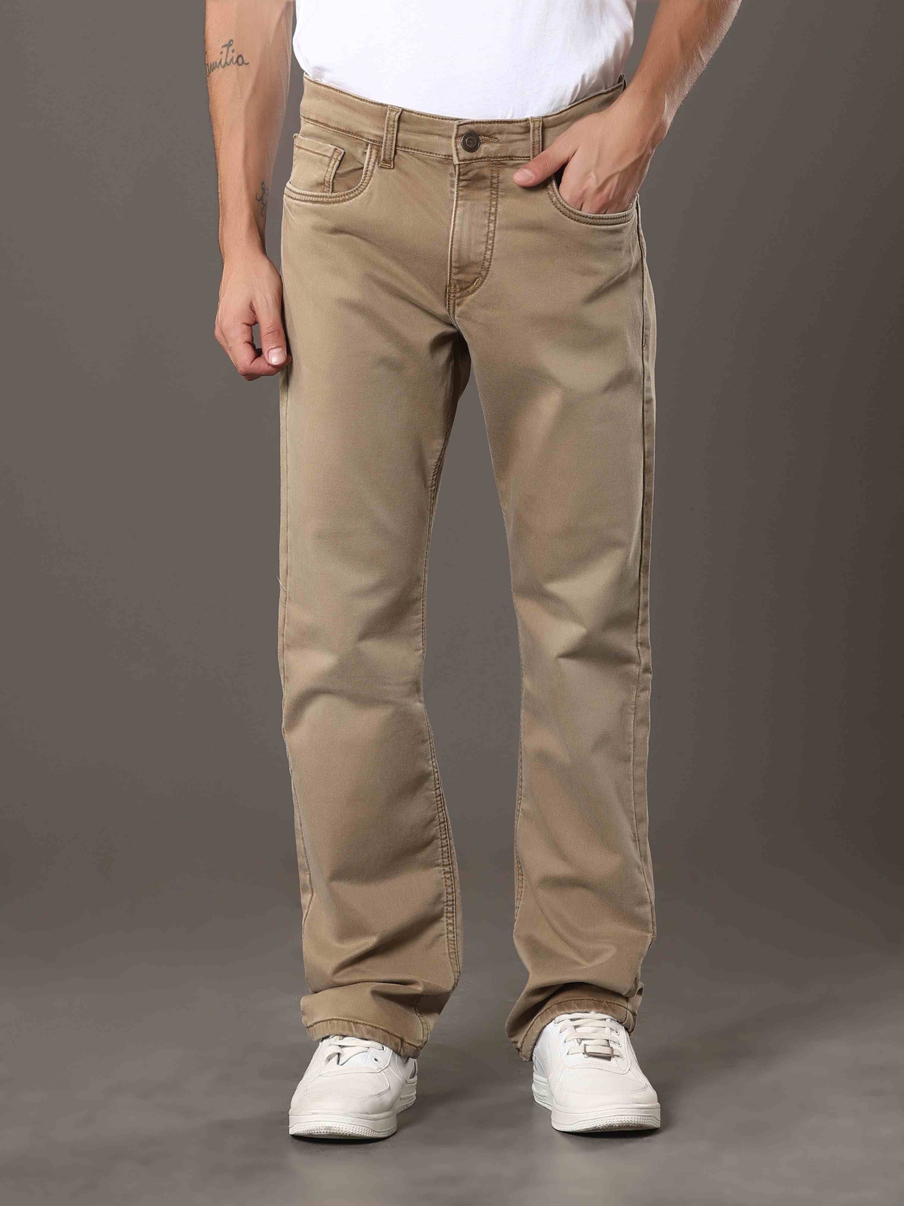 Beige Denim