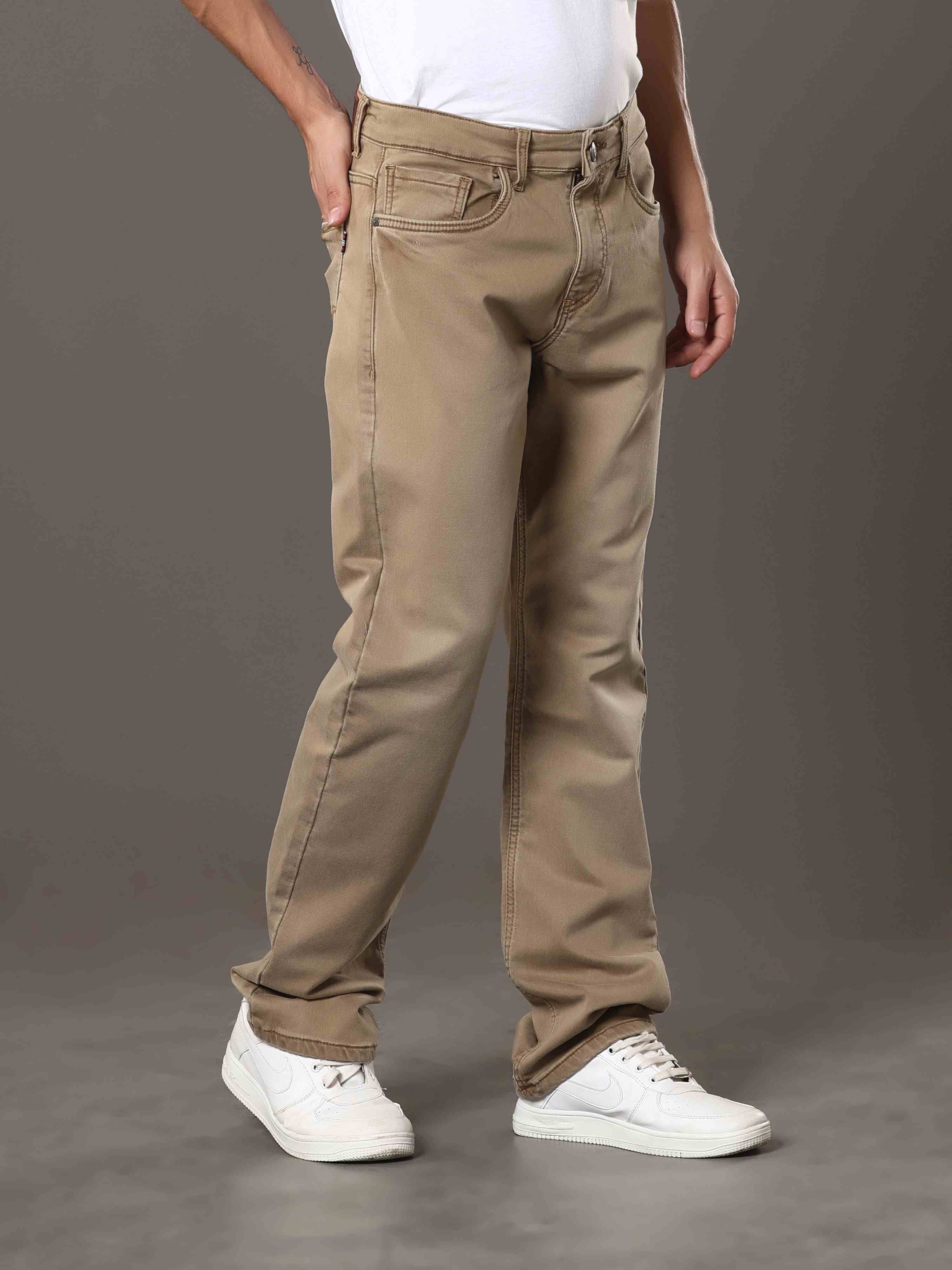 Beige Denim