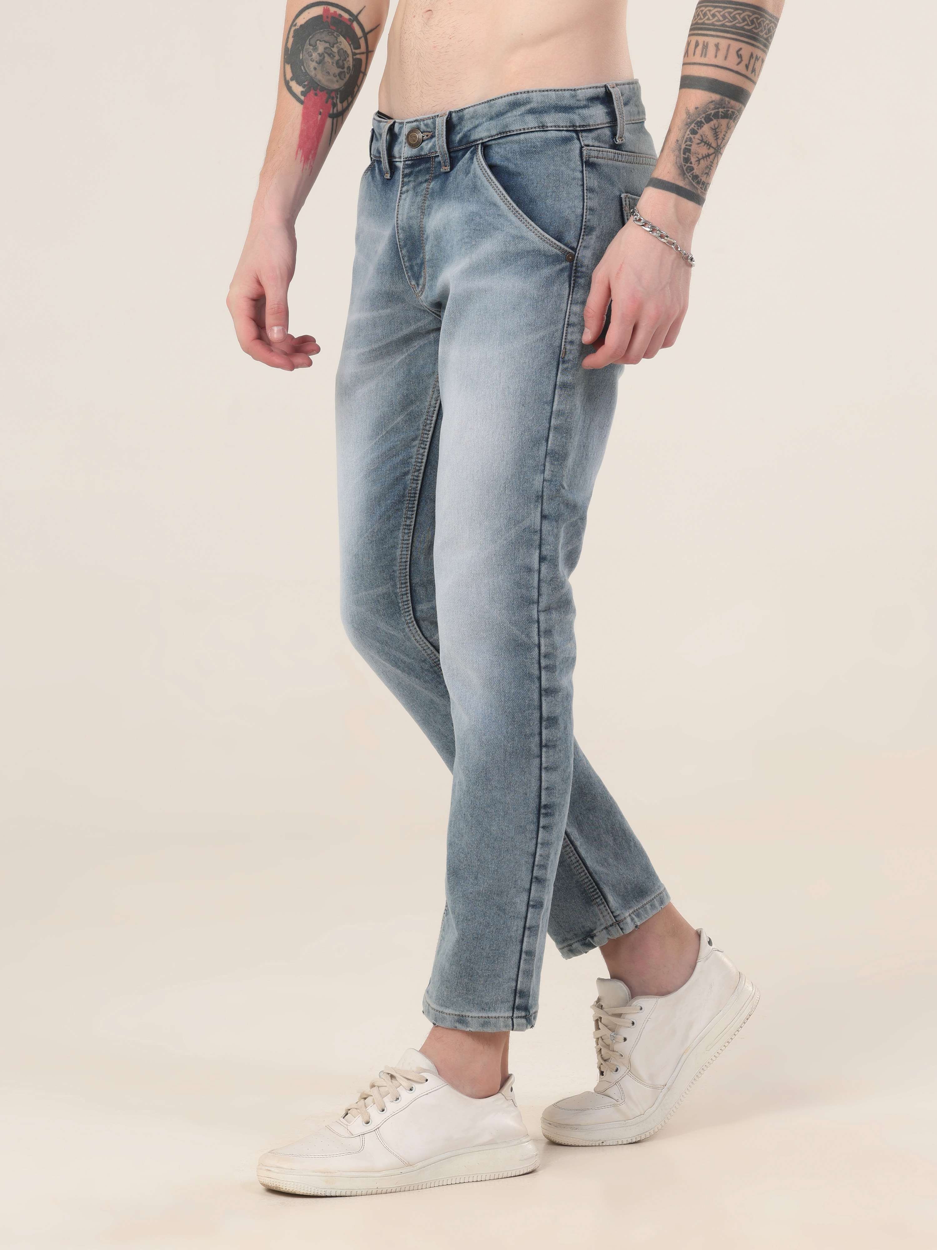 Misty Blue Jeans