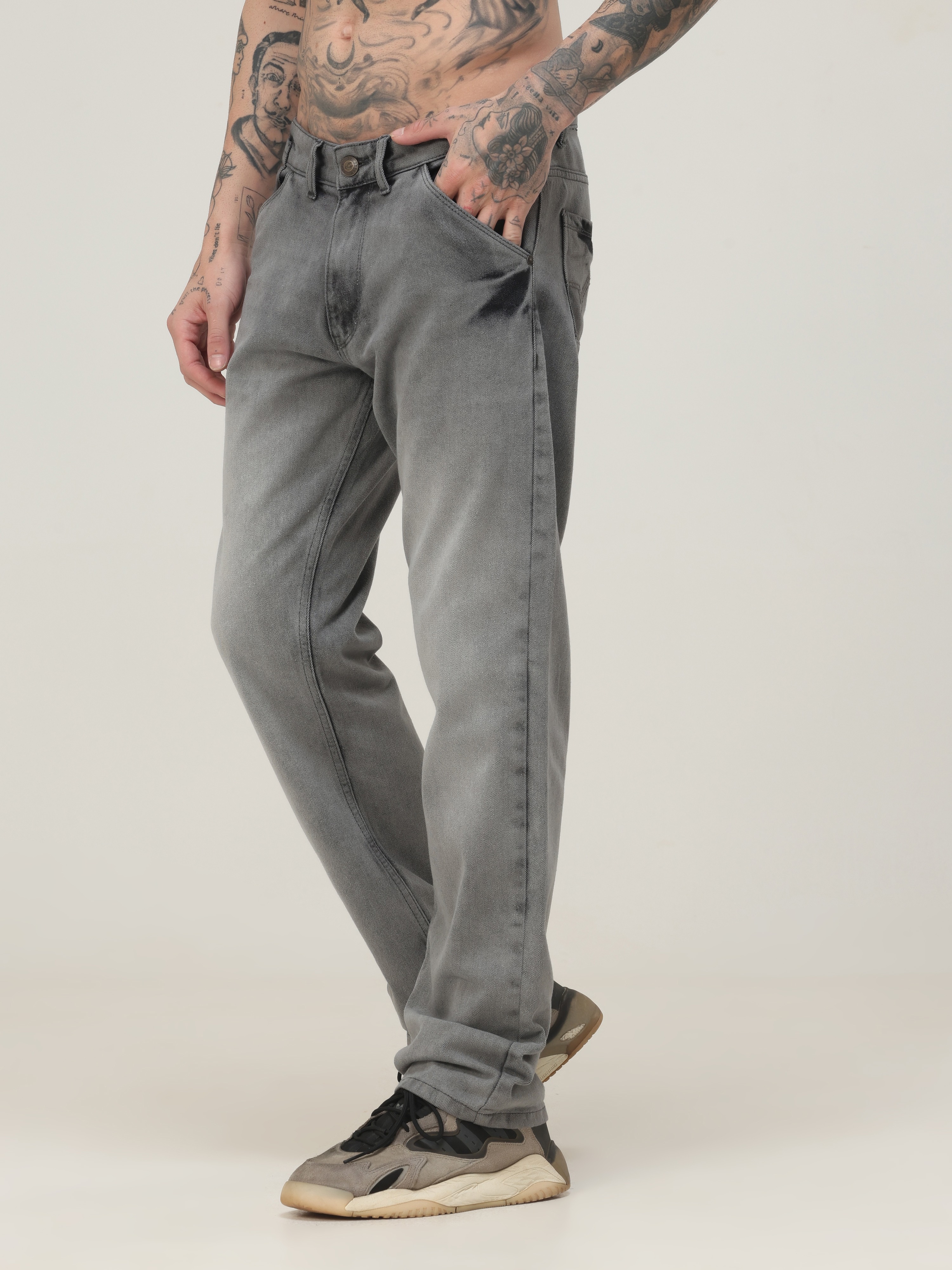 Light Grey Comfort Jeans