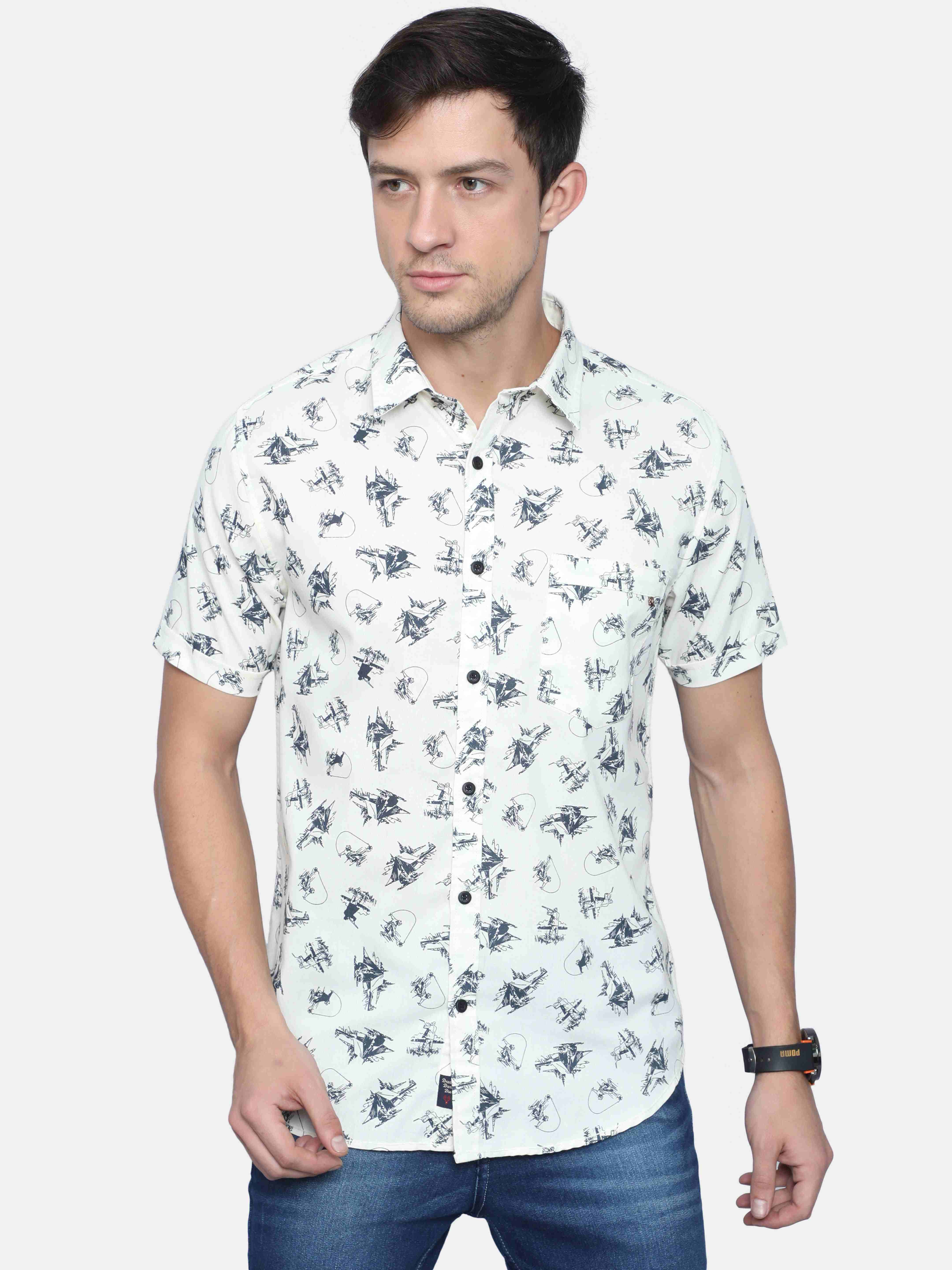 Men's Regular Fit Casual Shirt
