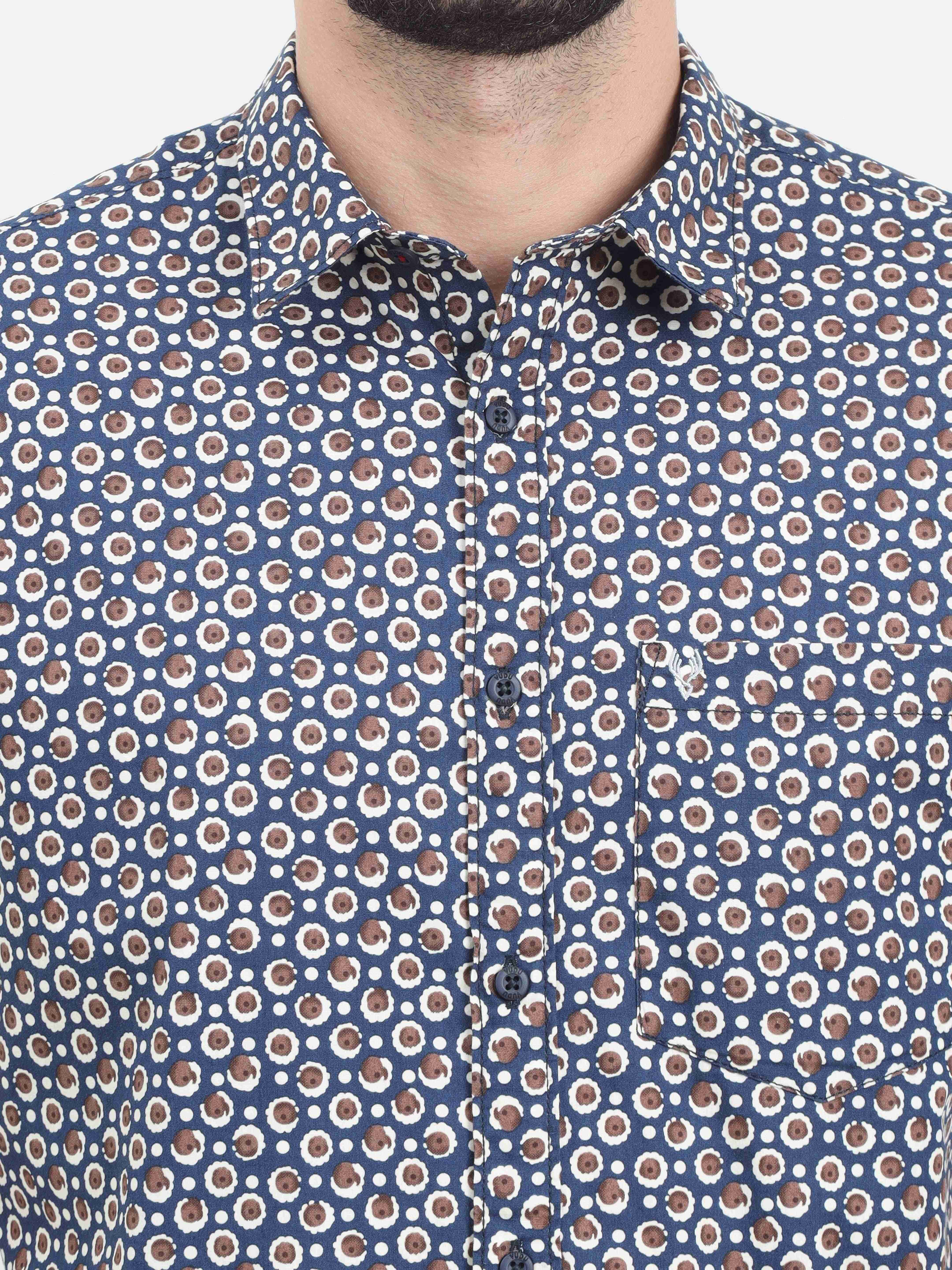 Abstract Florals Shirt