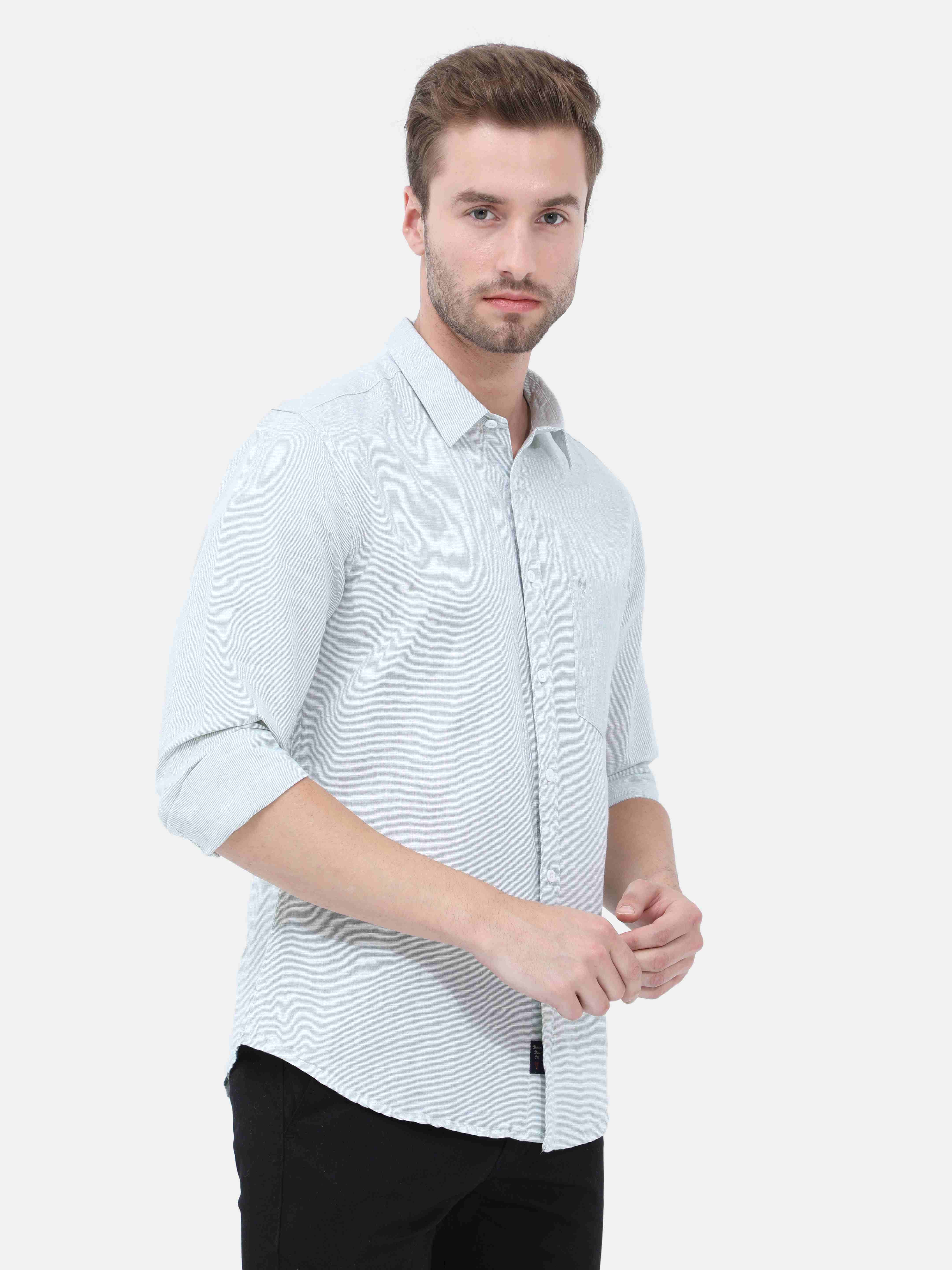 Aquamarine Blue Shirt