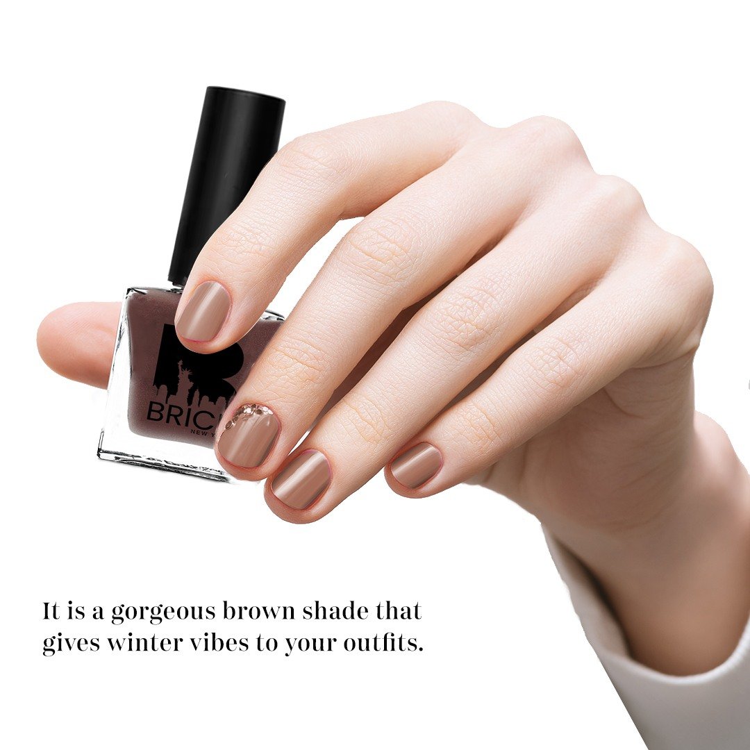 Brick New York Matte Nails Old Brown 02