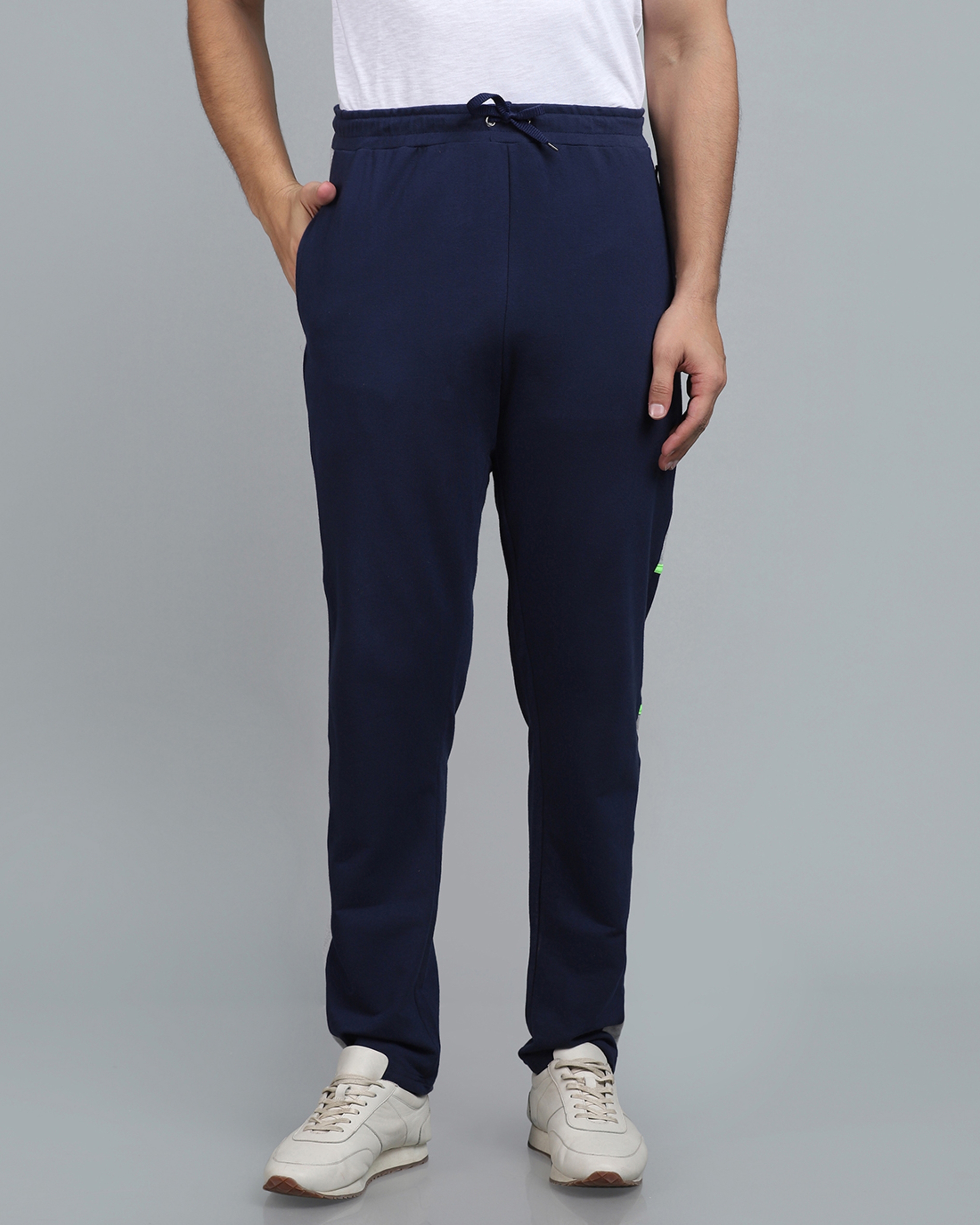 Inands | Navy Blue Casual Joggers undefined
