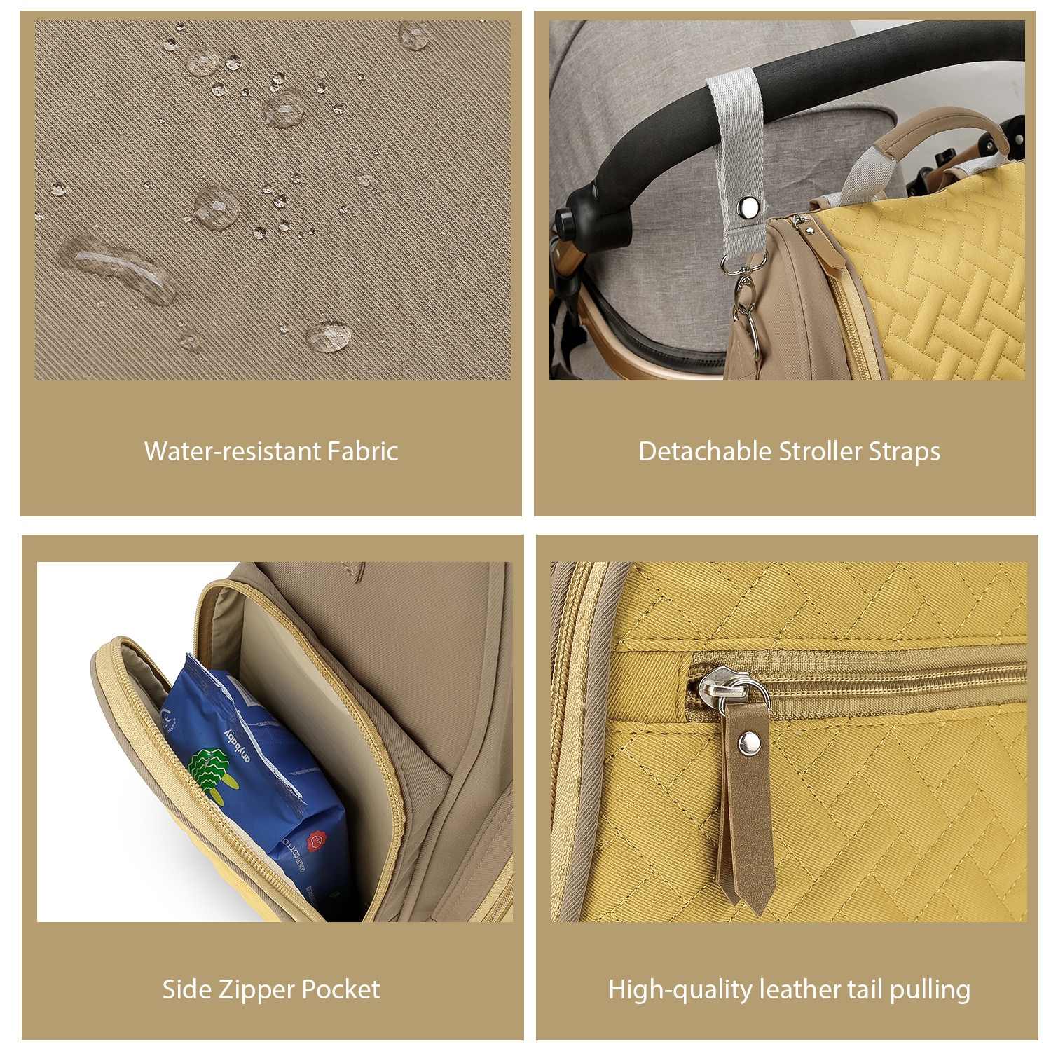 Sunbeam Luxe Diaper Bag