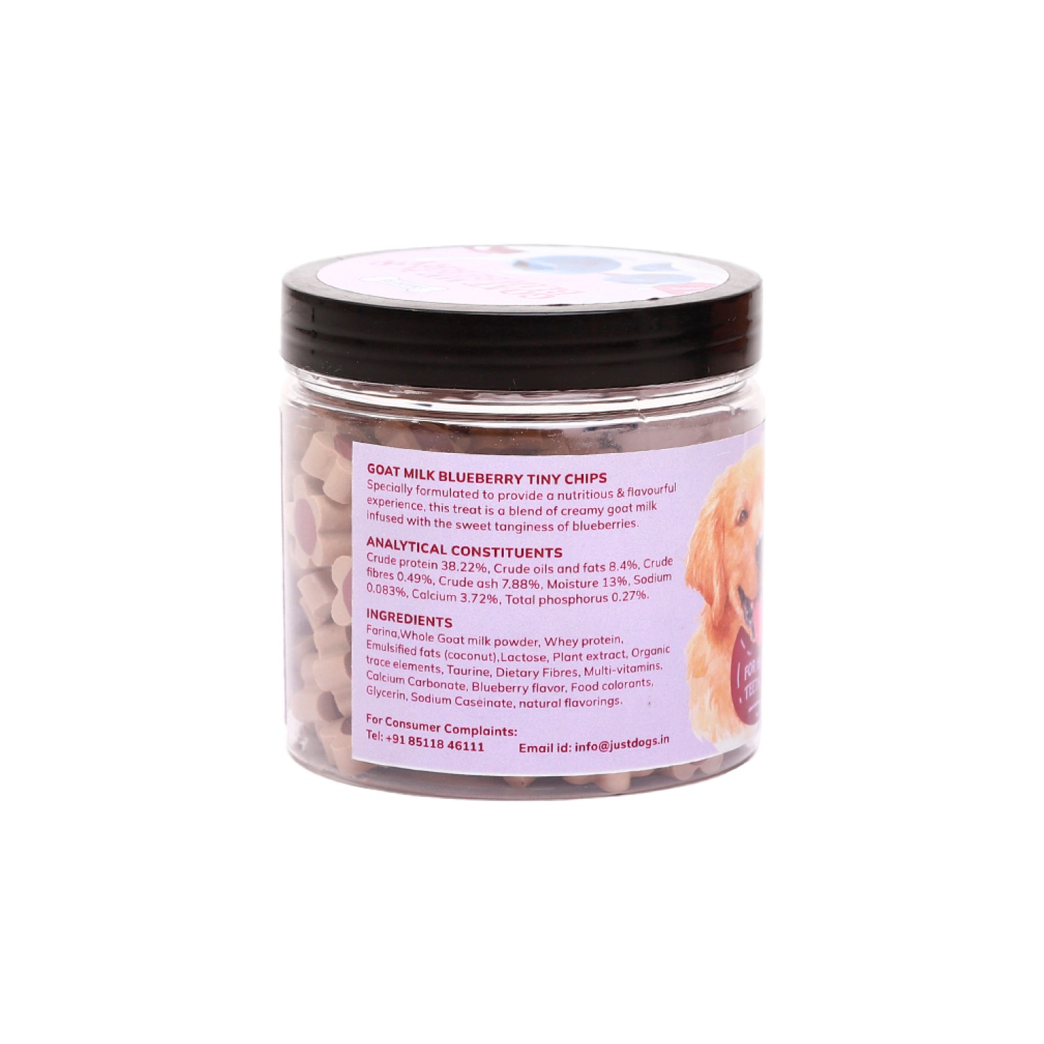 Snackers Goat milk & Blueberry Dog Treat, 200g