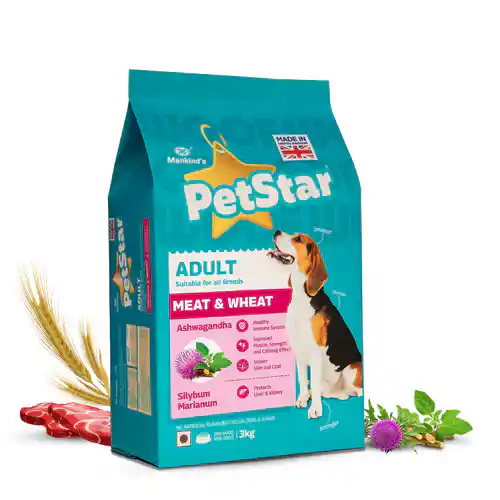 Petstar Chicken and Wheat Adult Dog Dry Food