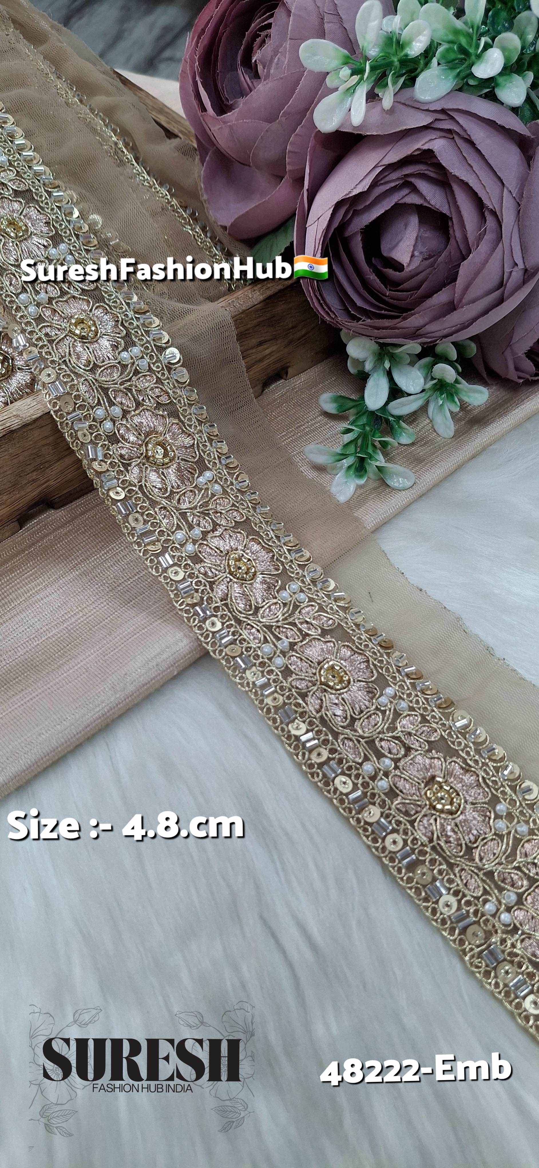 Rose Mist Embroidery Lace