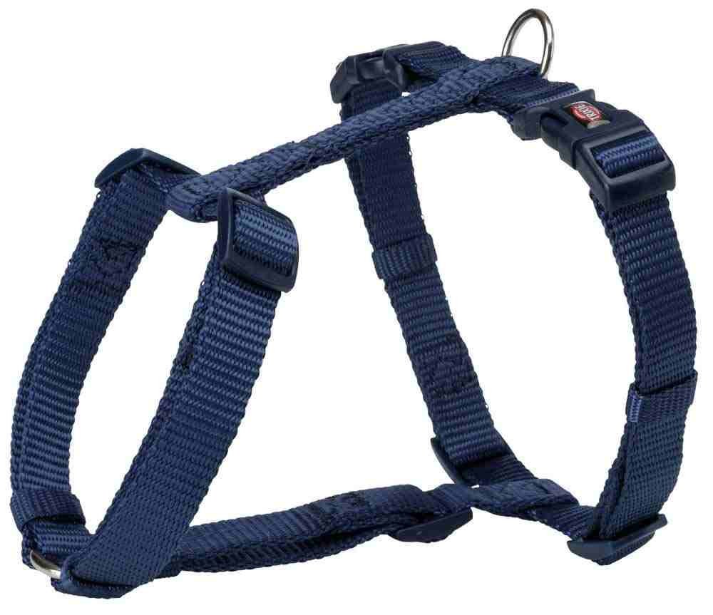 Trixie Premium H Harness for Dogs, Indigo