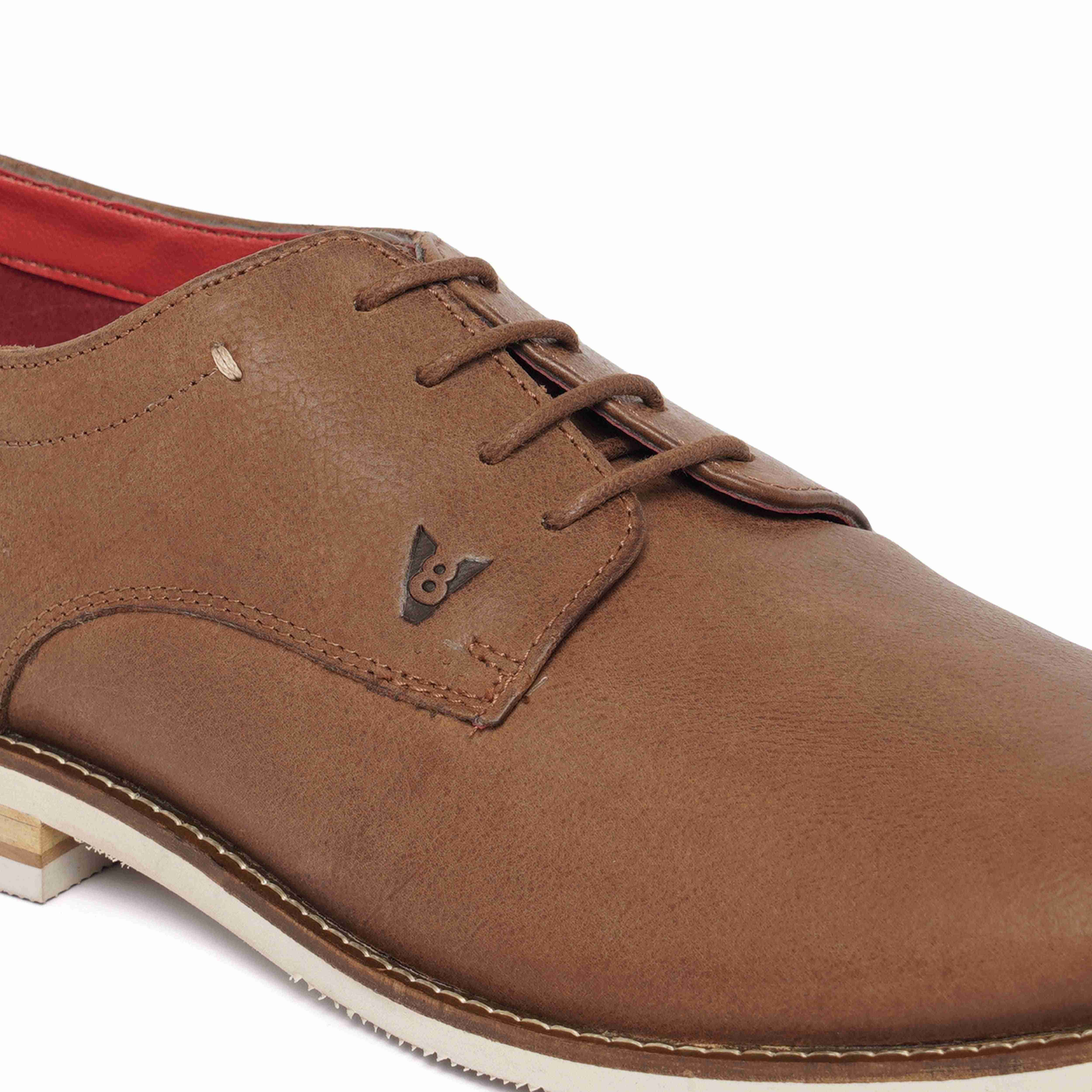 Tan Casual Lace-ups