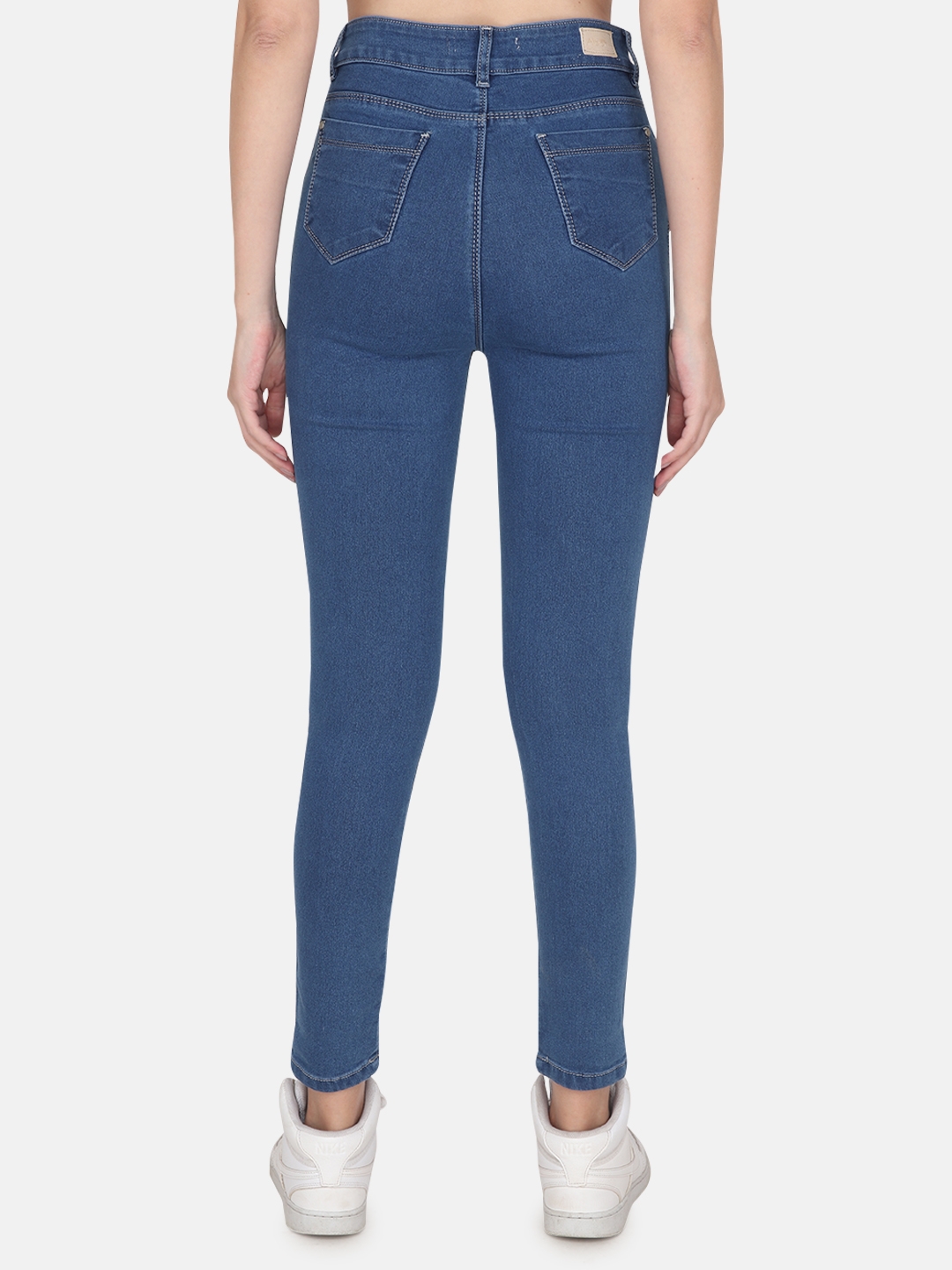 Albion | Albion By CnM Women Mid Blue Jeans 4
