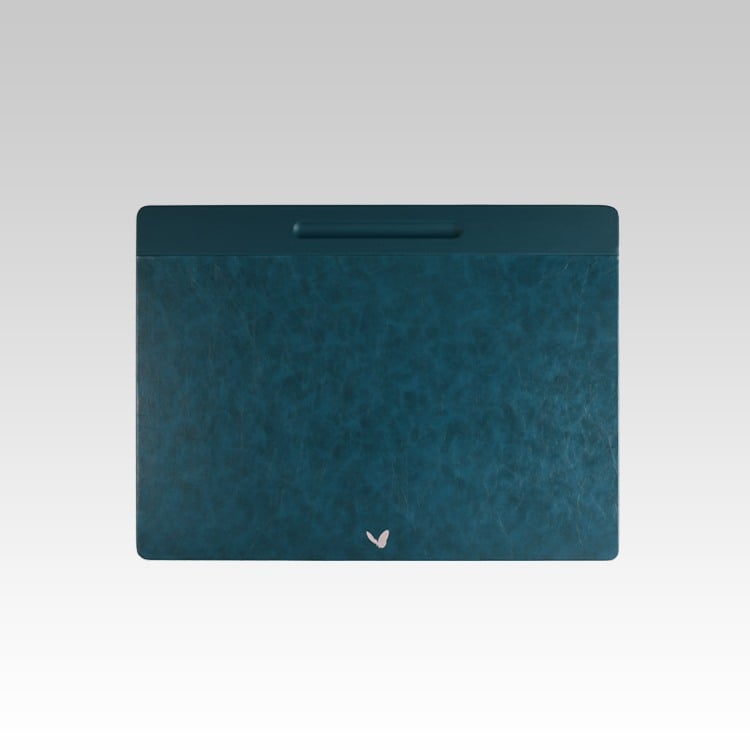 22x16 Inches Rigid Desk Blotter Pen Plus | Moderno | Blue