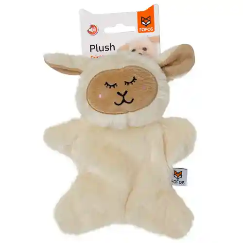 Barkbutler Fofos Glove Plush Sheep Toy for Dog (Beige)