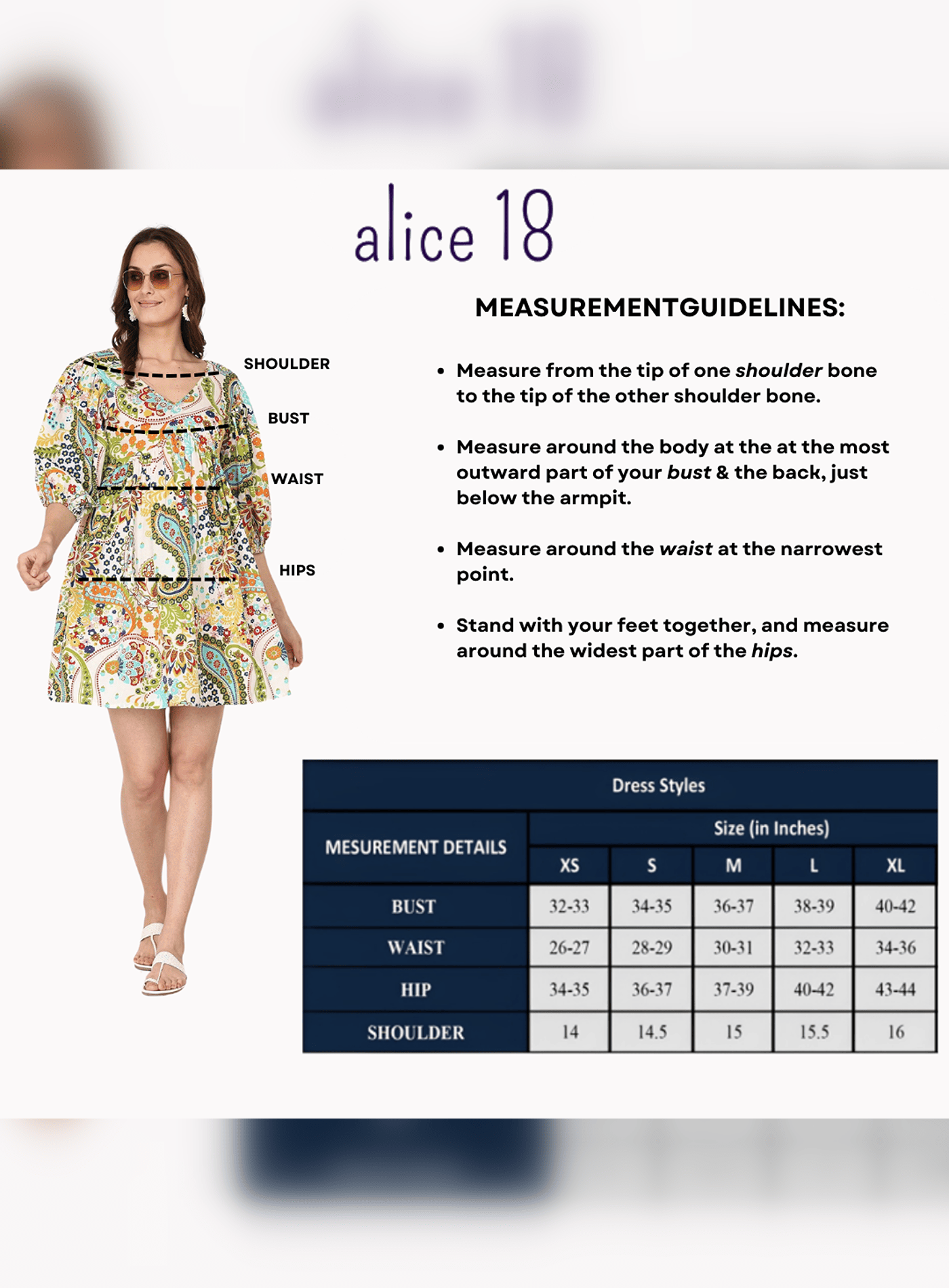 Alice18 Women's Vibrant Eclectic Print Mid-Thigh Dress – Effortless Elegance