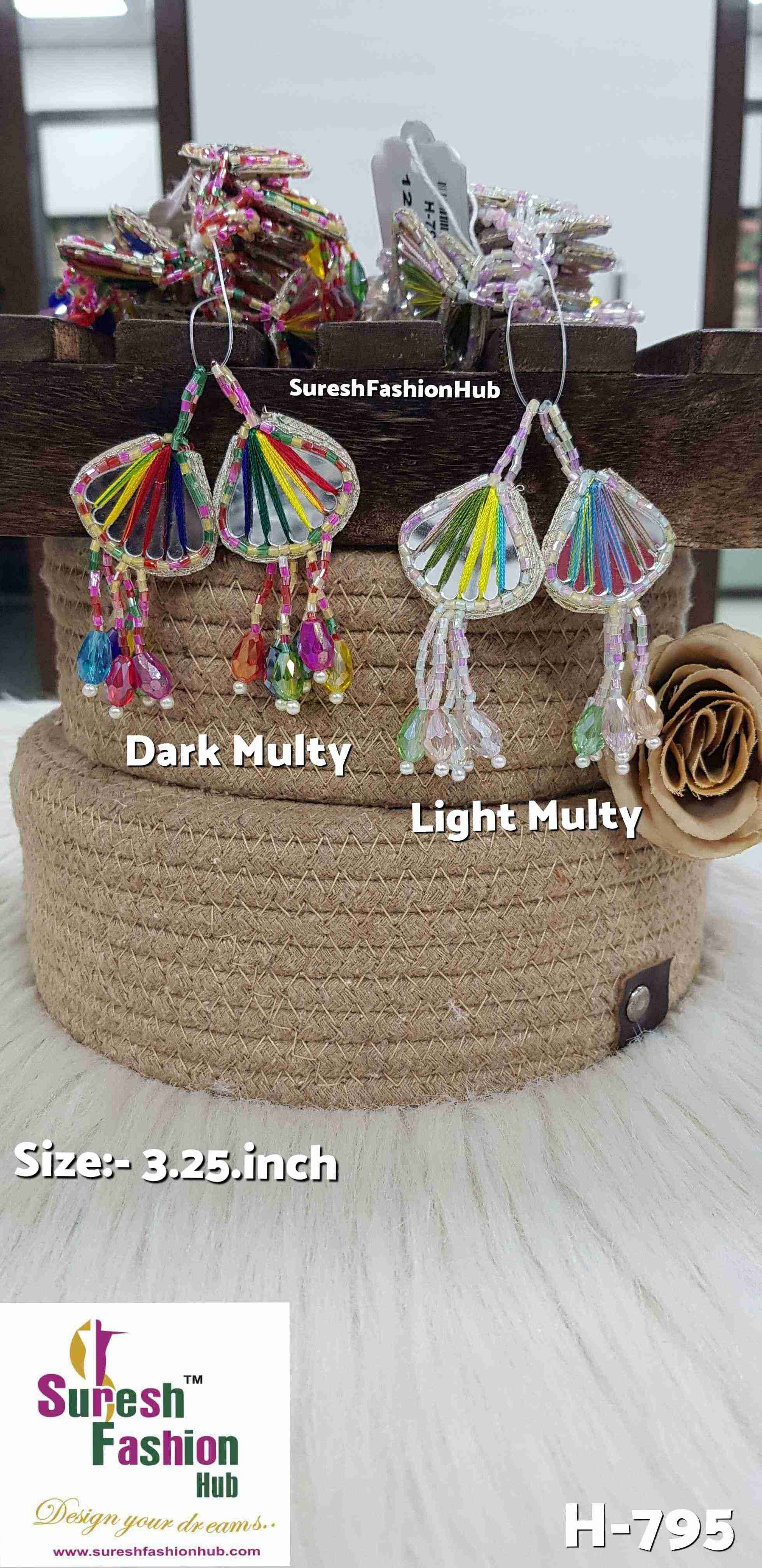 Sparkling Light Multy Thread Tassels
