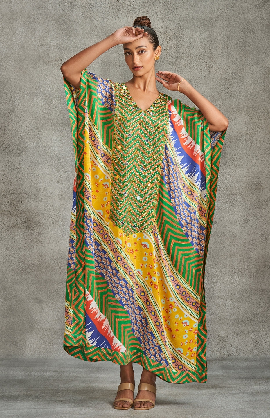 Tribal Mirror 2.0 Kaftan