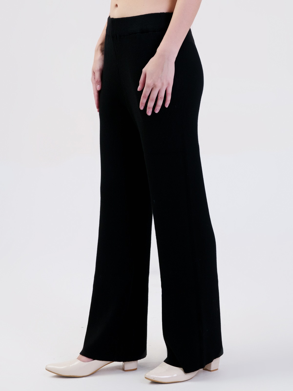 ALBION SMART LADIES BLACK PALAZZO