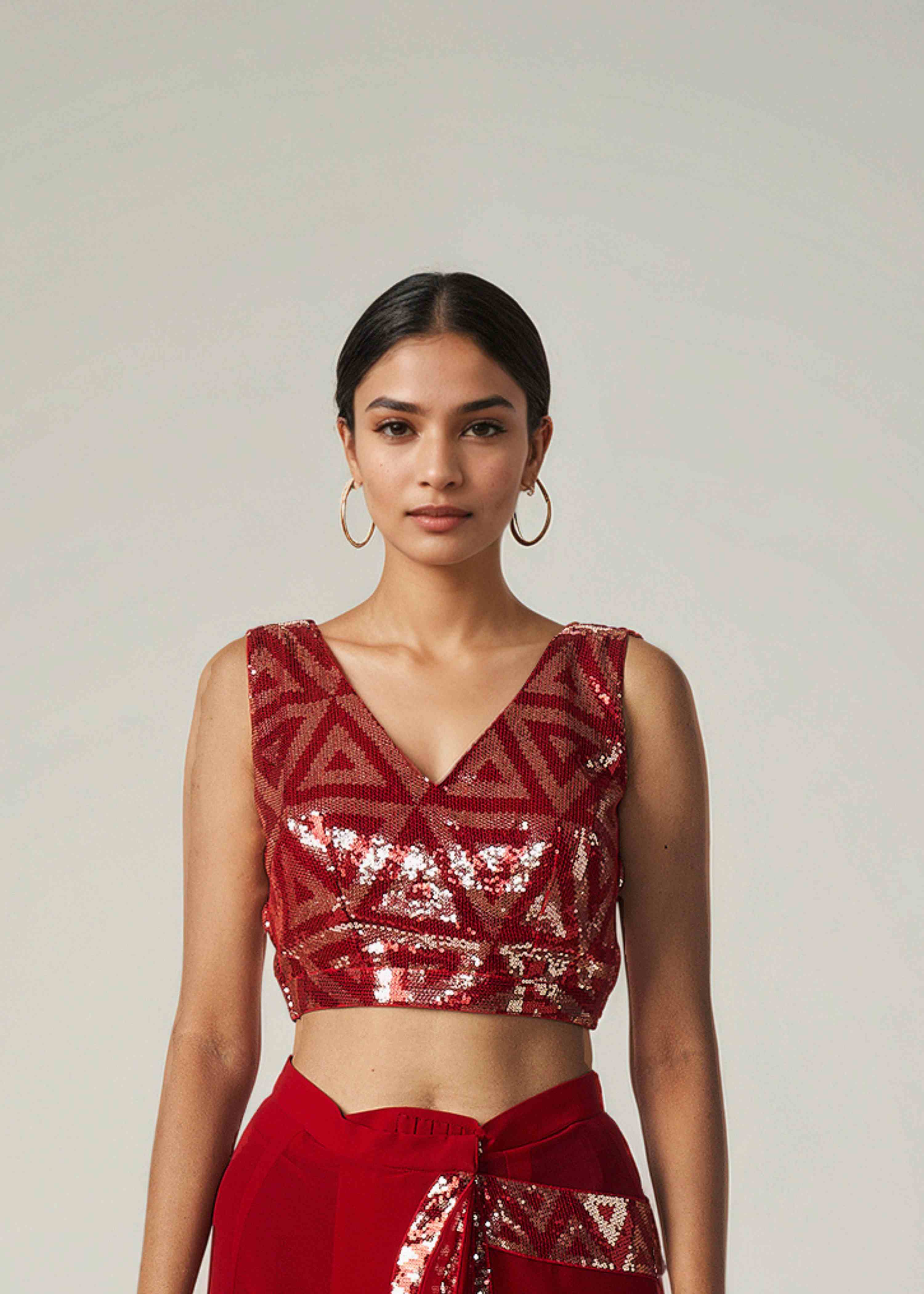 Red Blouse
