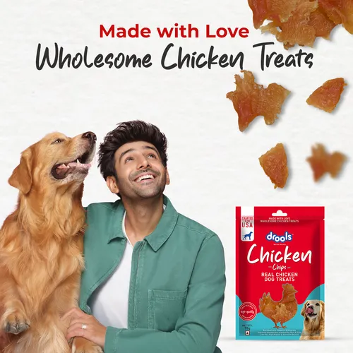 Drools Chicken Chips Dog Treats, 70g