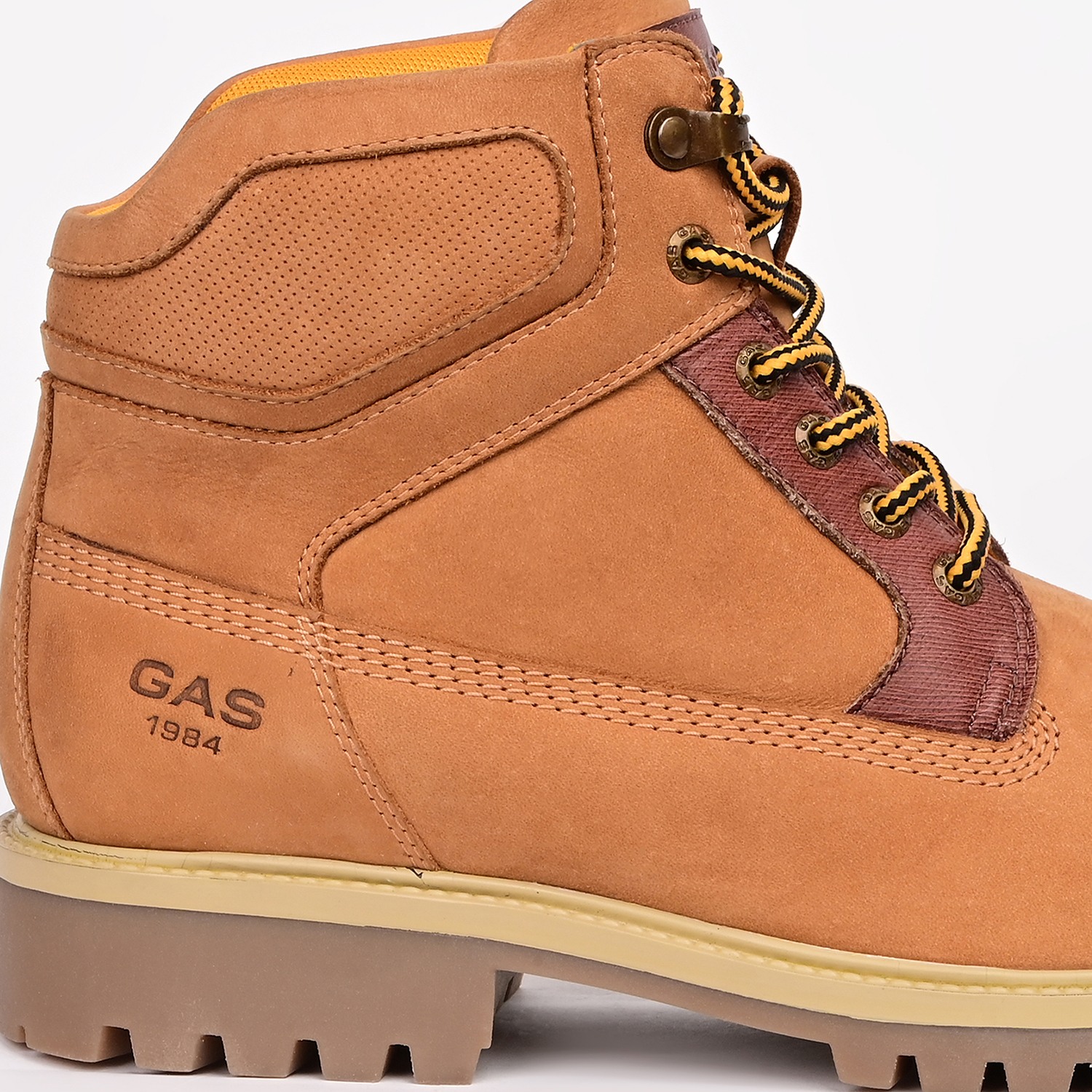 GAS | Men's Monolith 99 Tan Coloured Boots|4