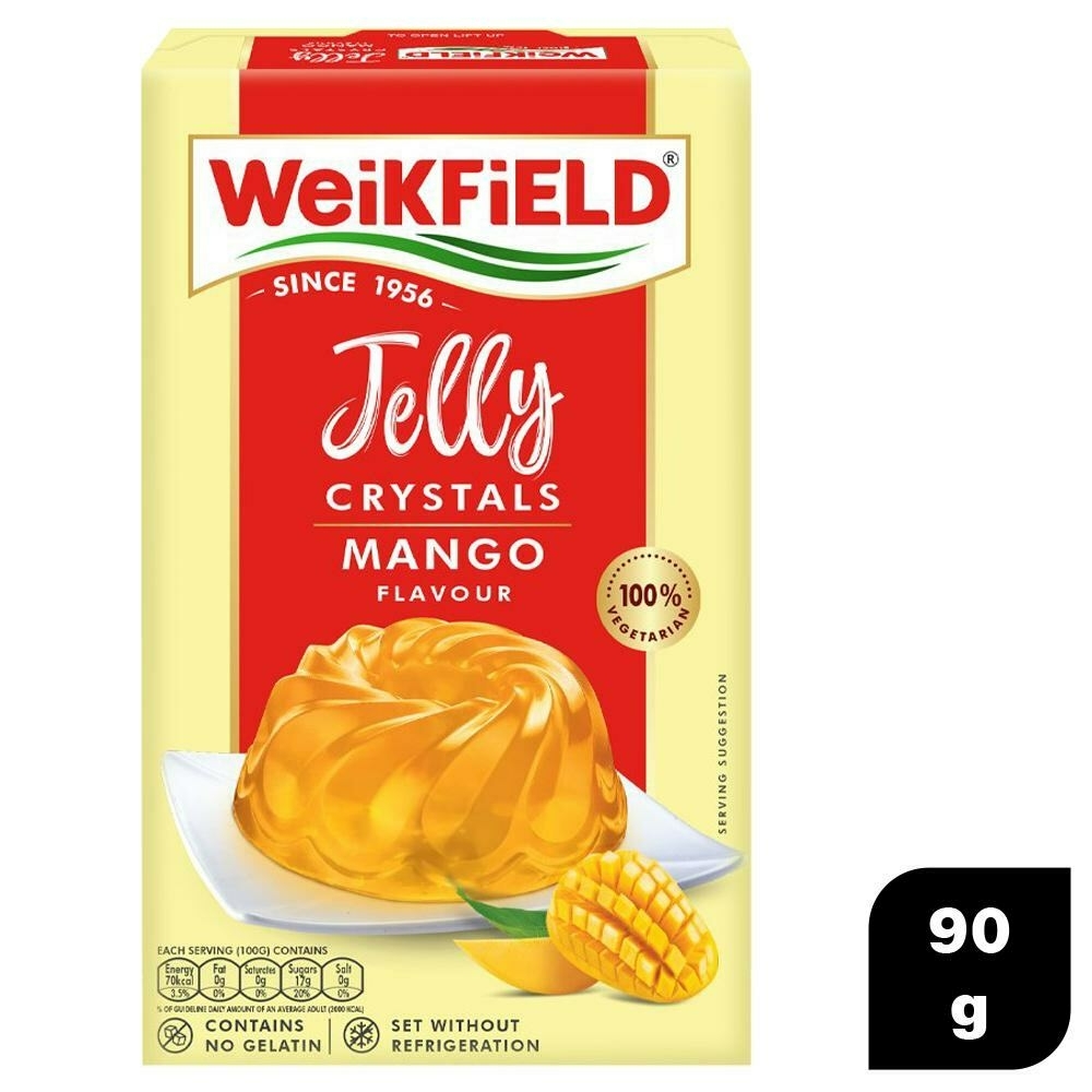 Weikfield Mango Flavour Jelly Crystals 90 G (Carton)