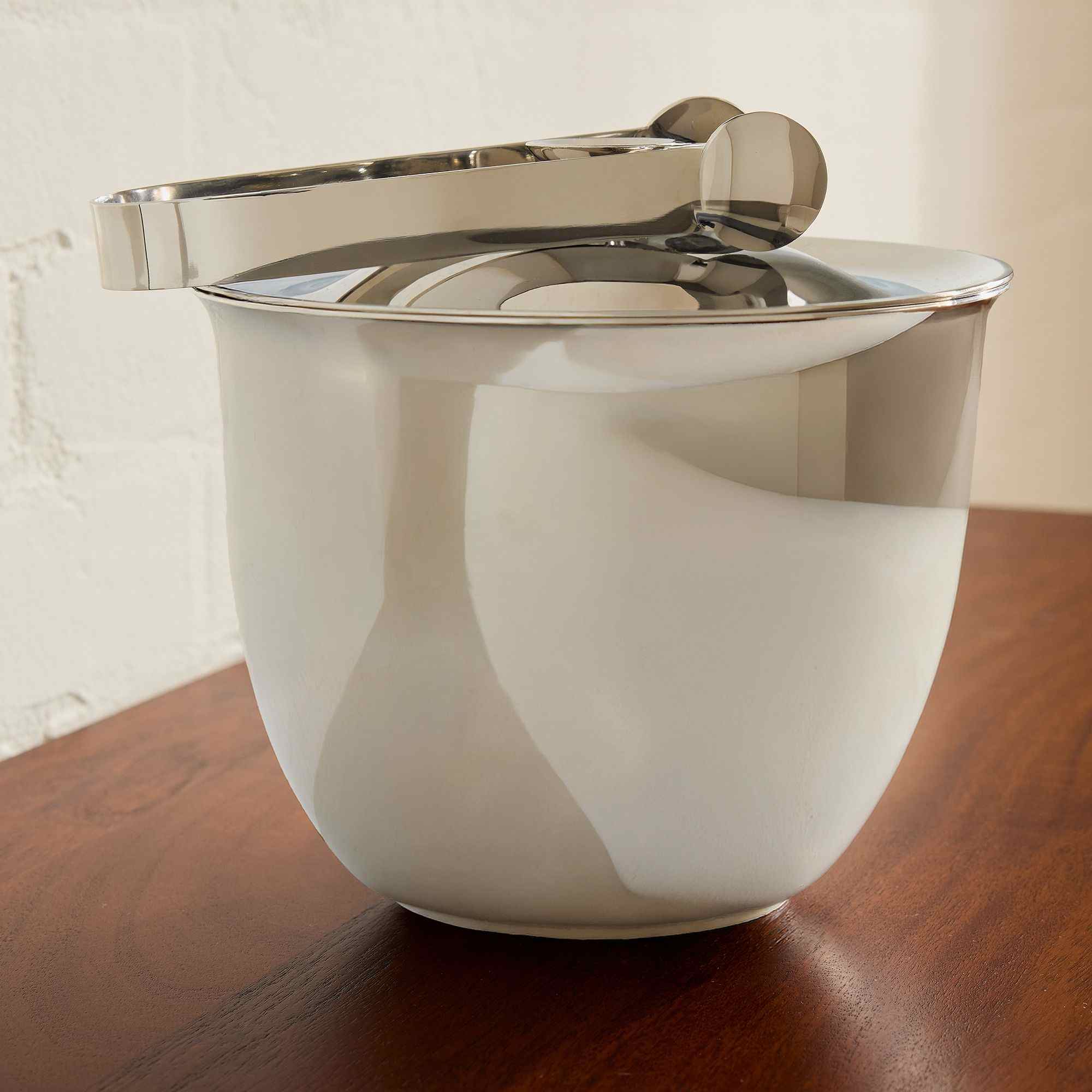 west elm | Juliana Metal Ice Bucket w/ Tongs