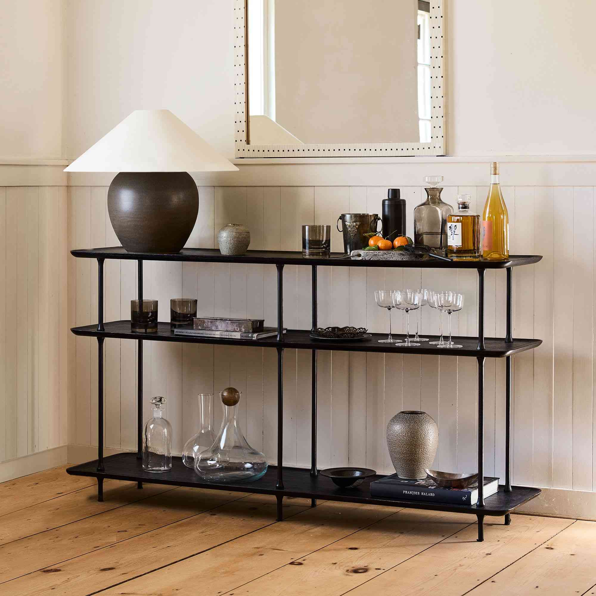 Sintra Wood & Metal Console (60")