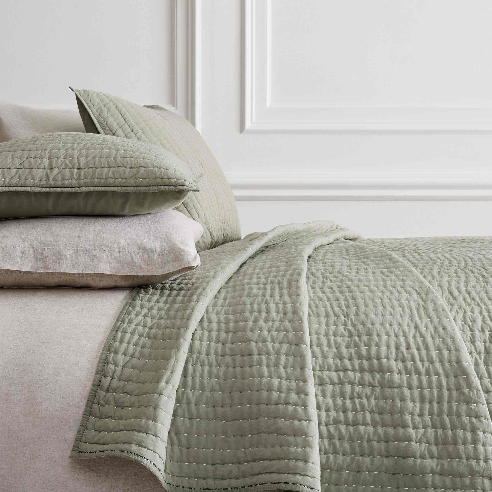 west elm | Airy Cotton Voile Solid Quilt & Shams