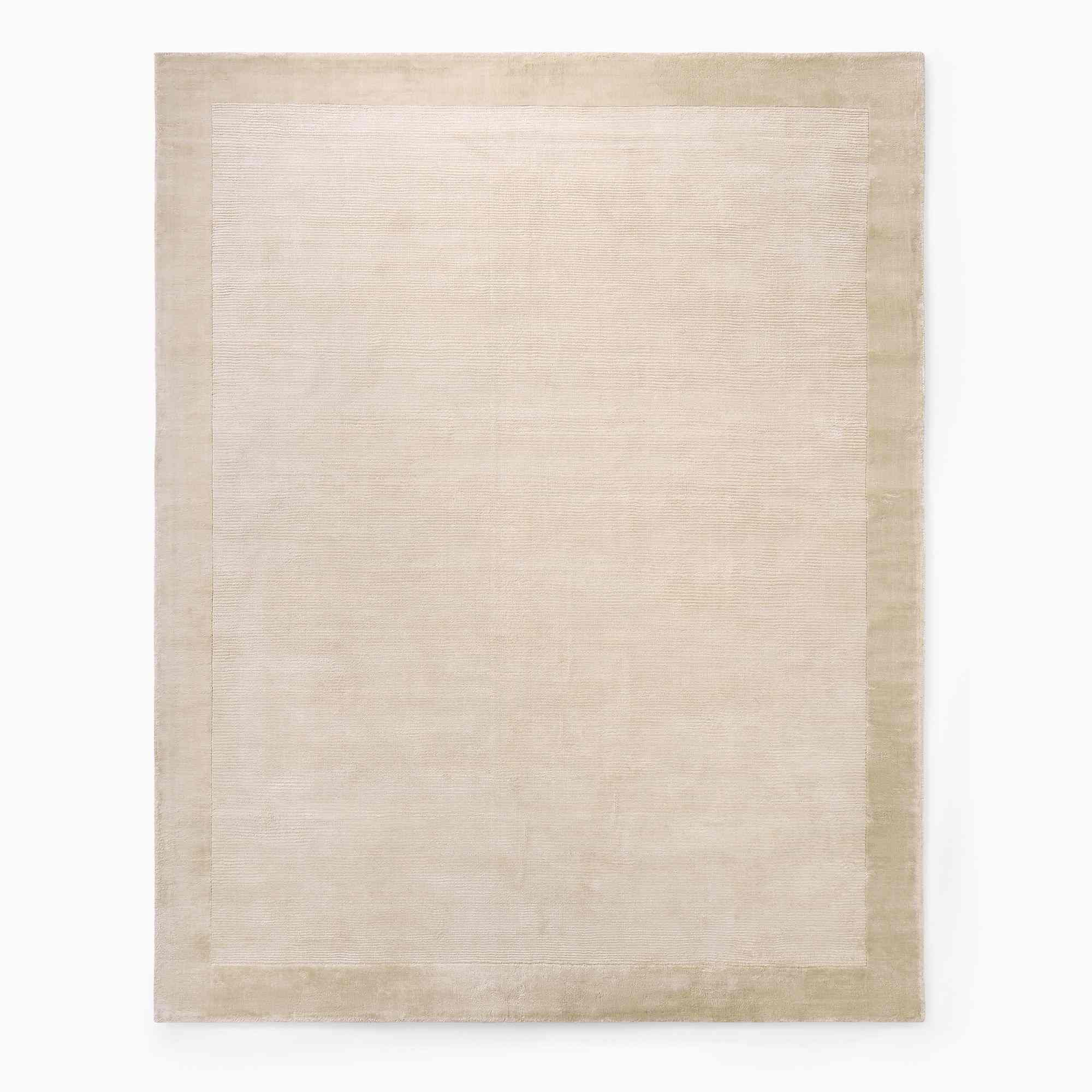 west elm | TENCEL(TM) Frame Rug
