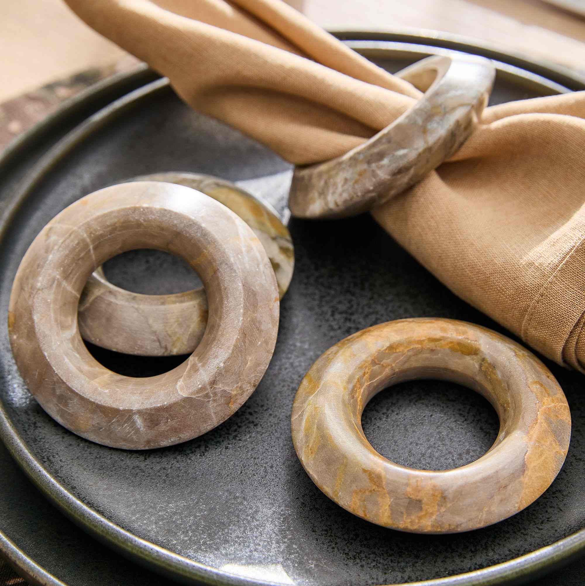 Marion Napkin Ring Sets