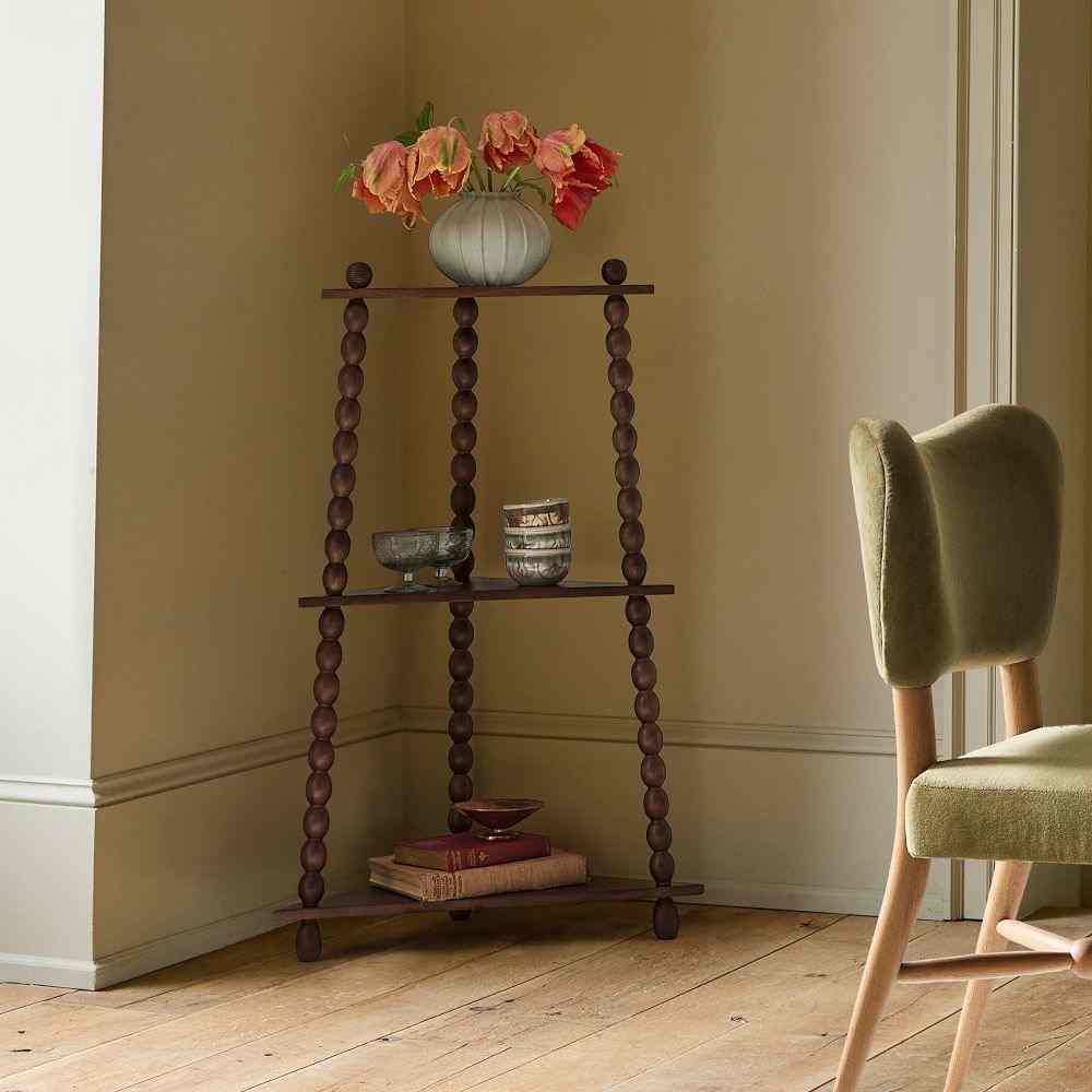west elm | Pierce & Ward Spindle Wood Plant Stand