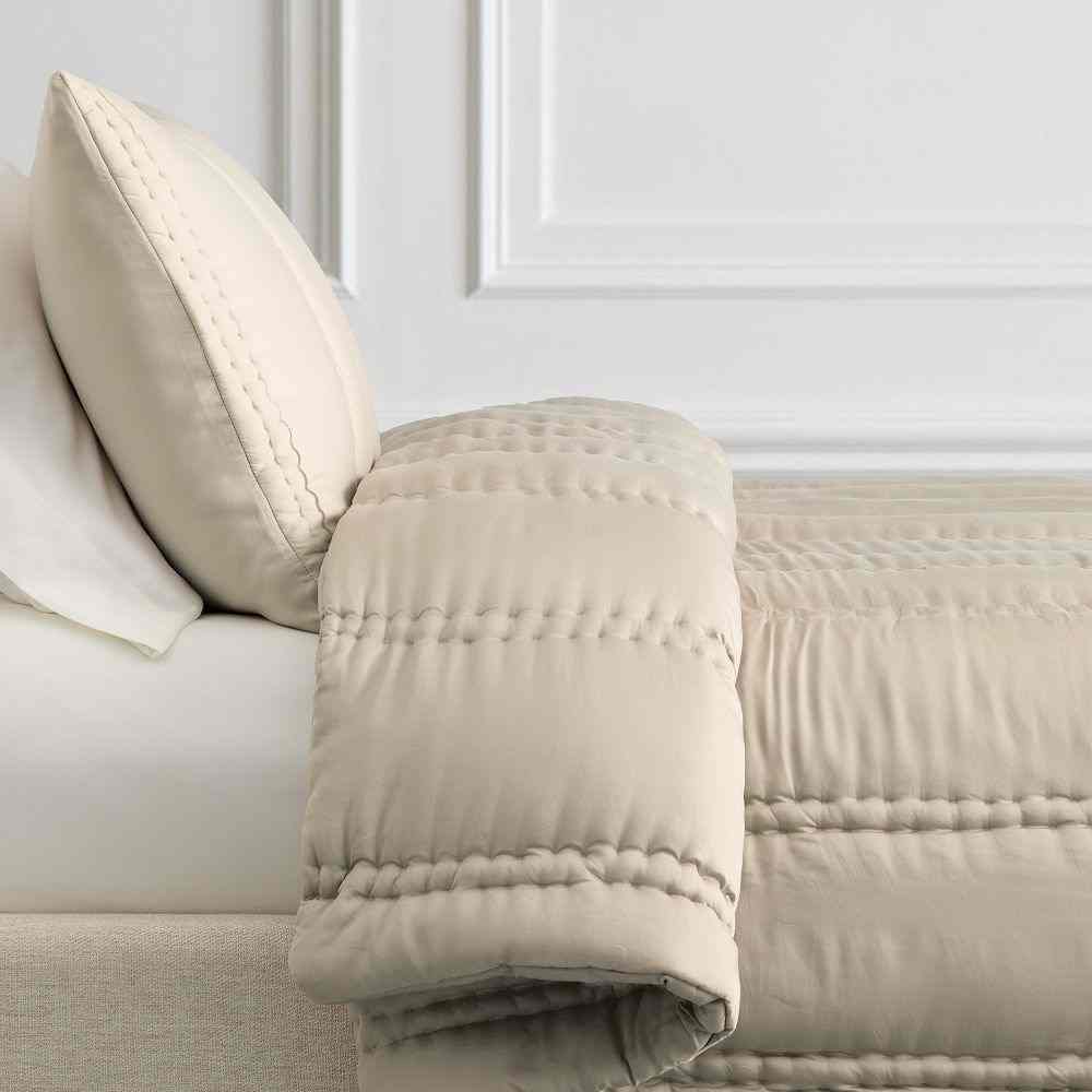 west elm | Silky TENCEL(TM) Plush Comforter & Shams
