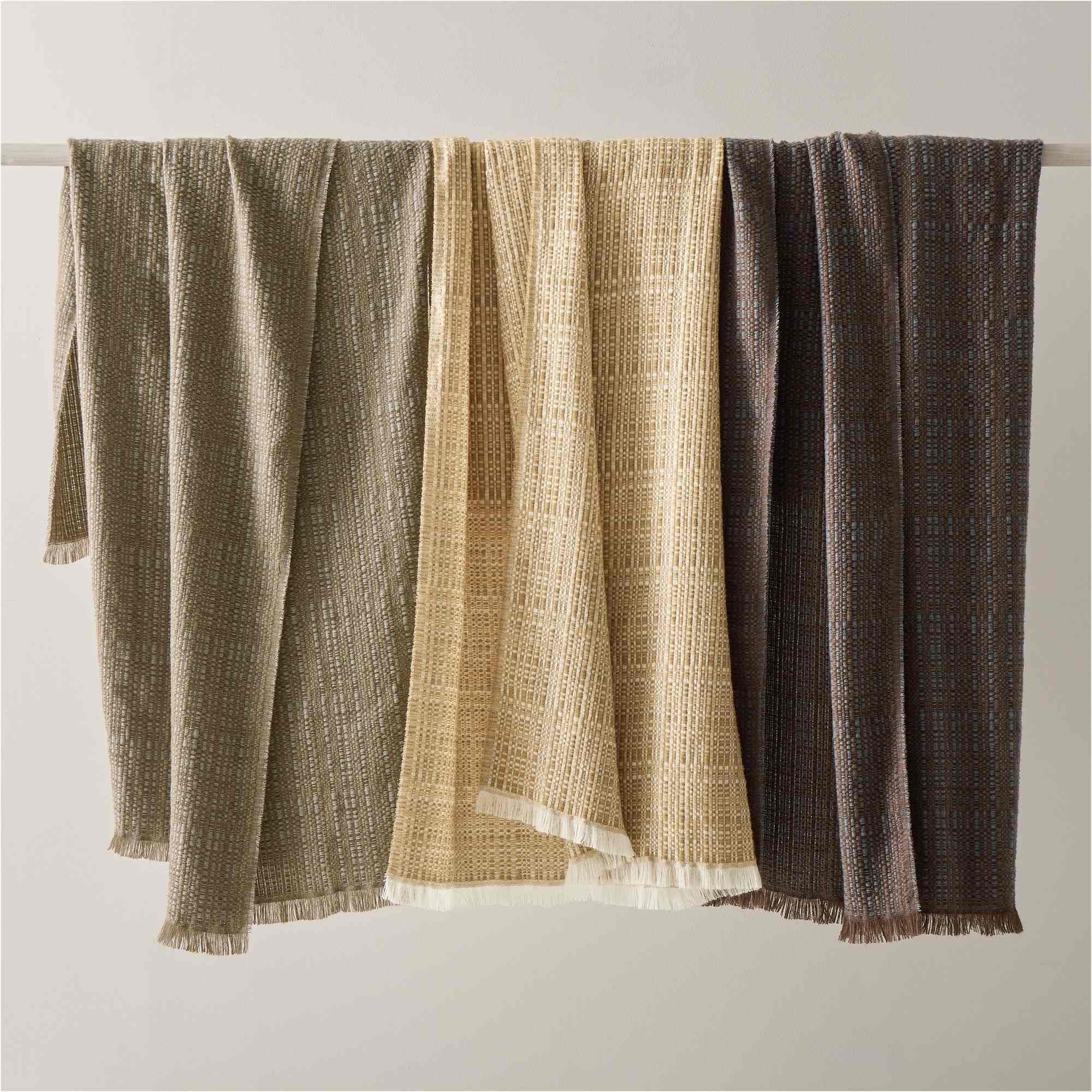 west elm | Textured Grid Throw