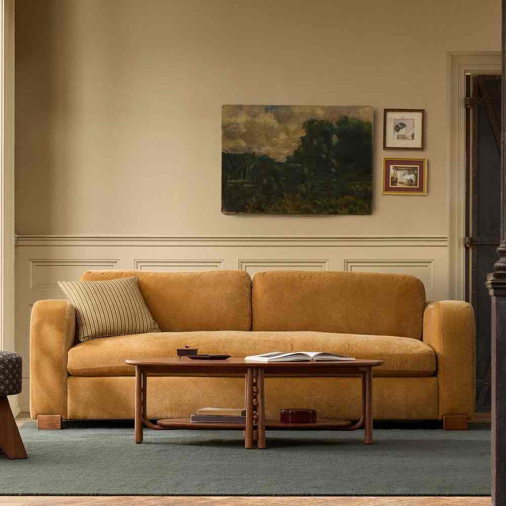 west elm | Pierce & Ward Curved Arm Sofa (96")
