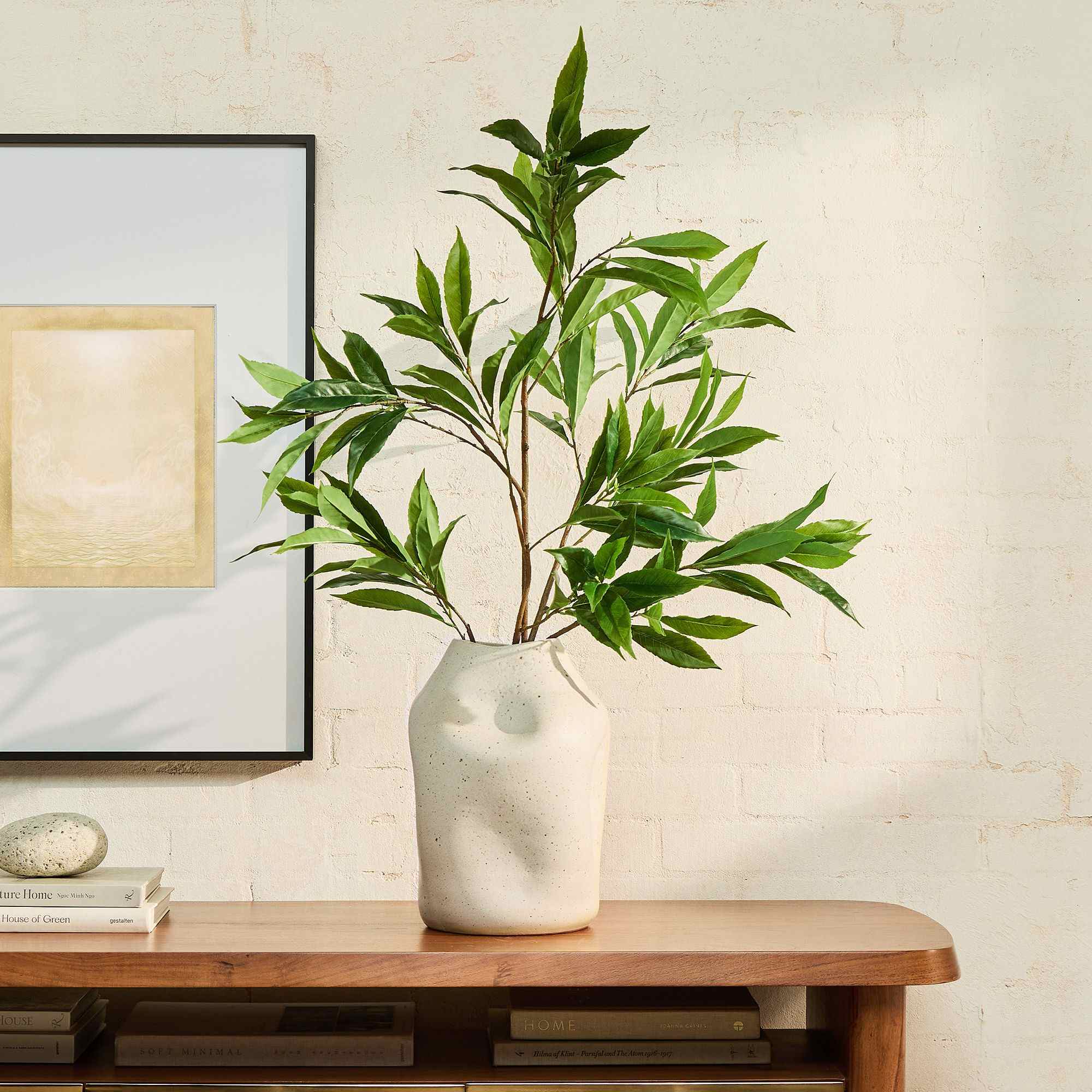 west elm | Faux Green Leaf Bundle