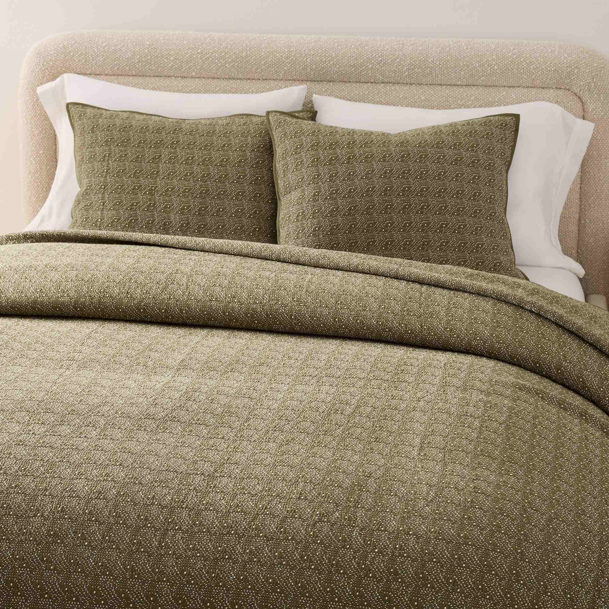 Reflections Matelasse Origin Coverlet & Shams