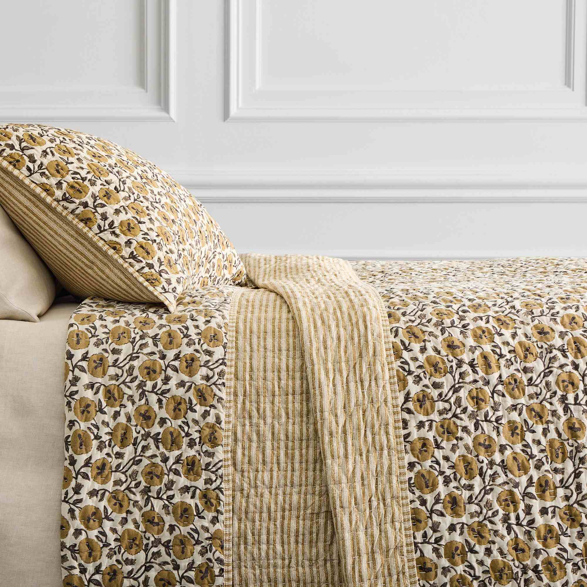 west elm | Laney Floral Quilt