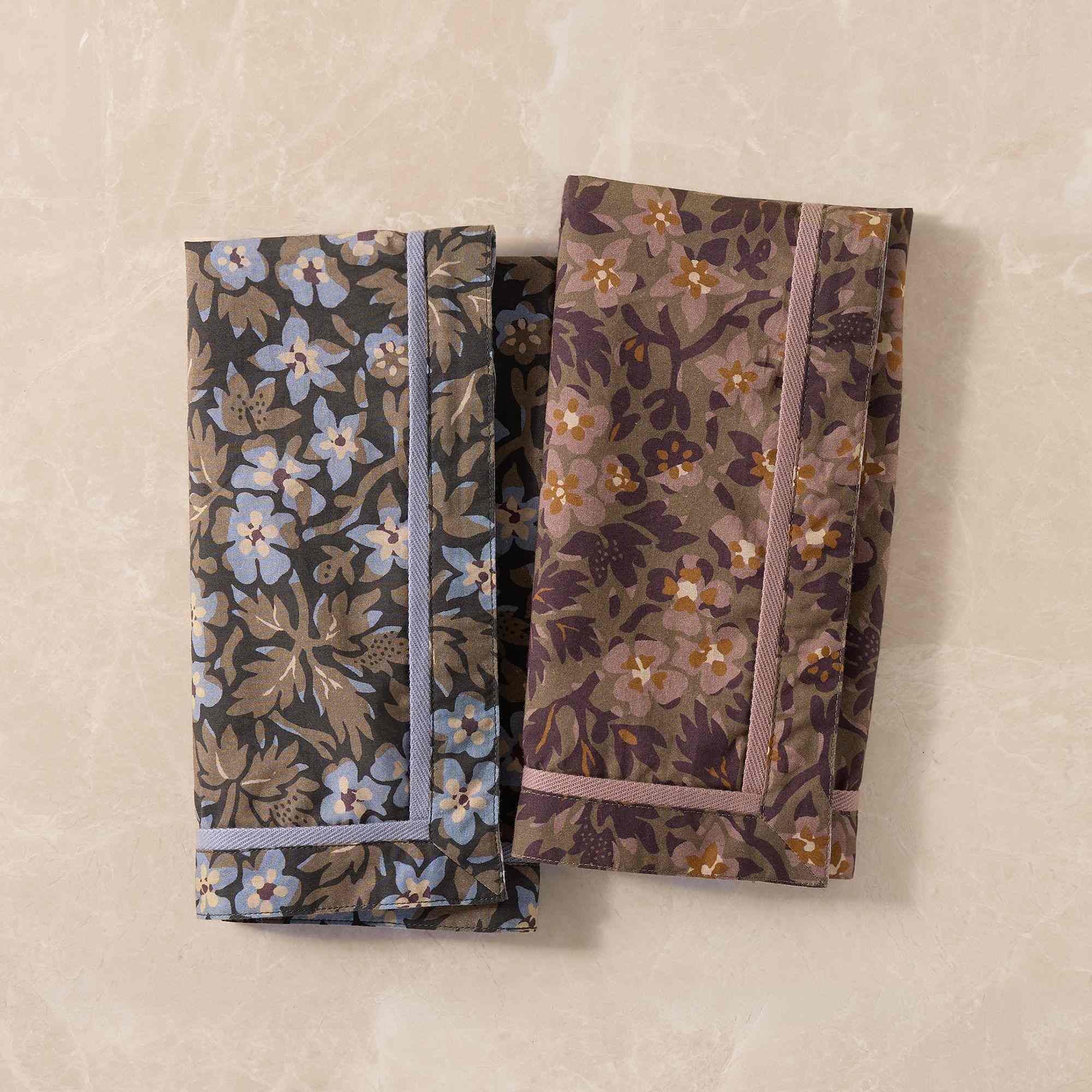 west elm | Blake Floral Cotton Napkin Sets