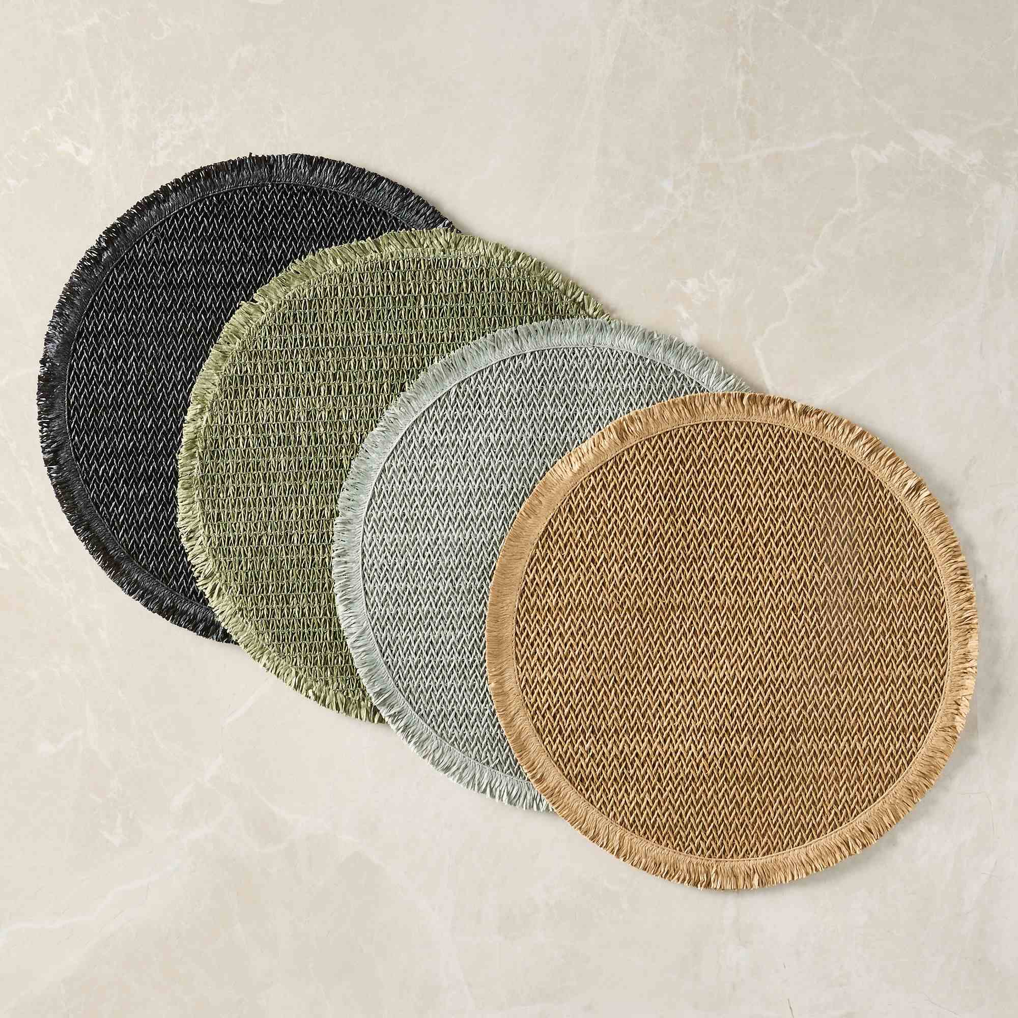 Paper Round Placemat Sets
