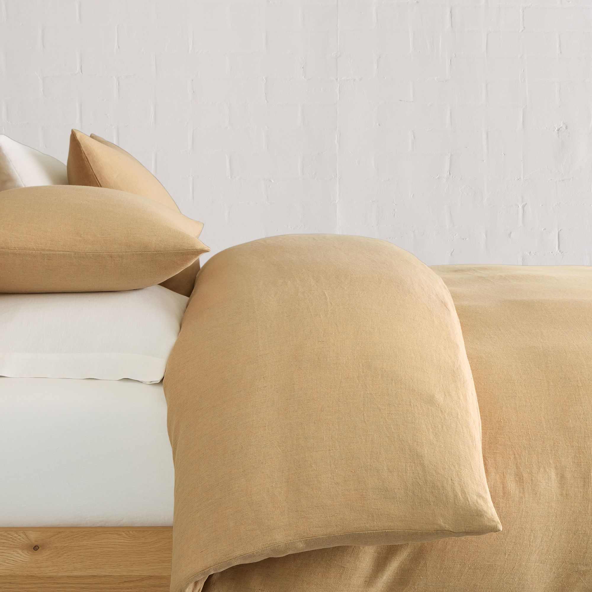 European Flax Linen Duvet Cover & Shams